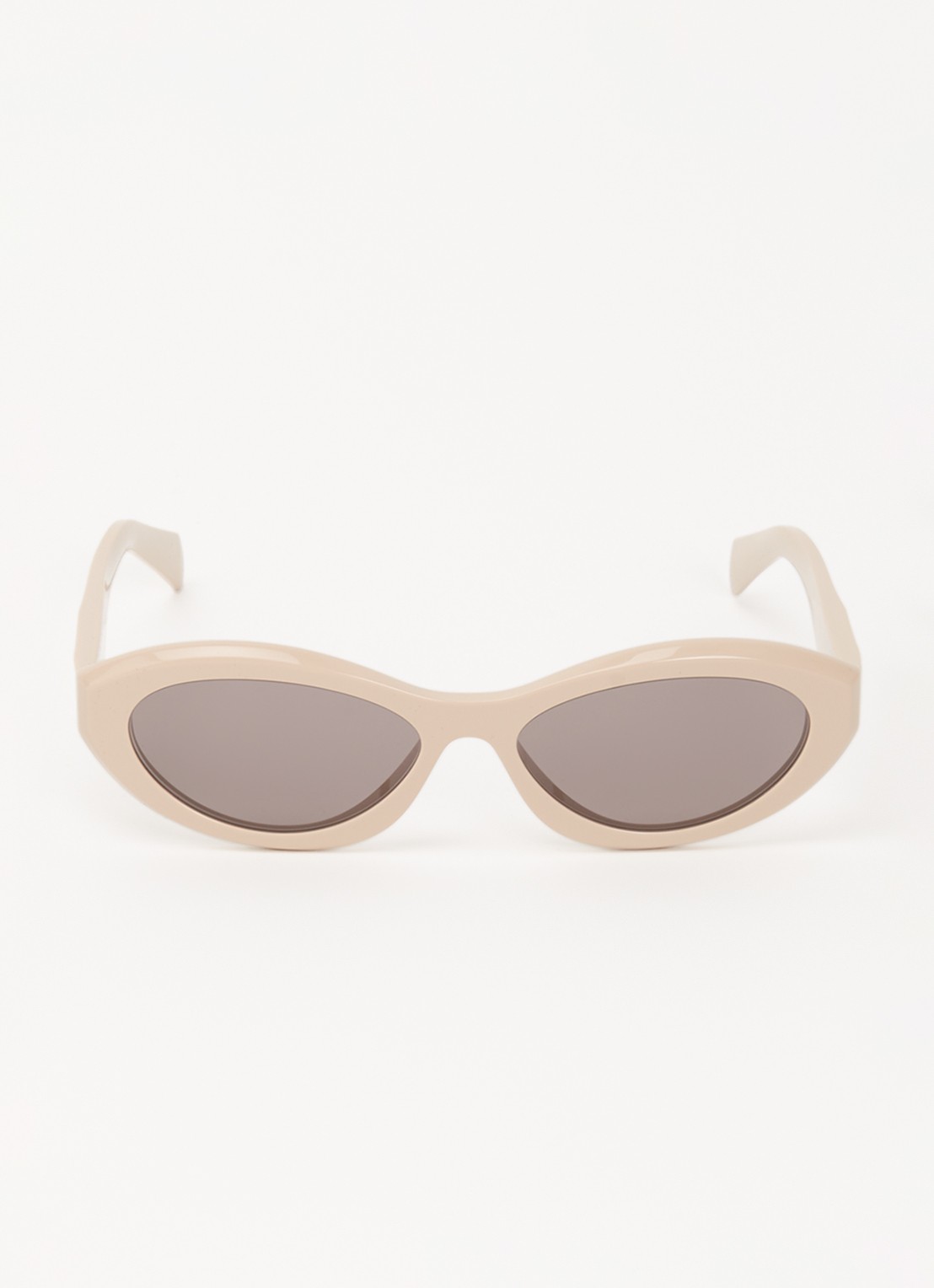 Prada Cat Eye zonnebril PR26ZS - detail creme