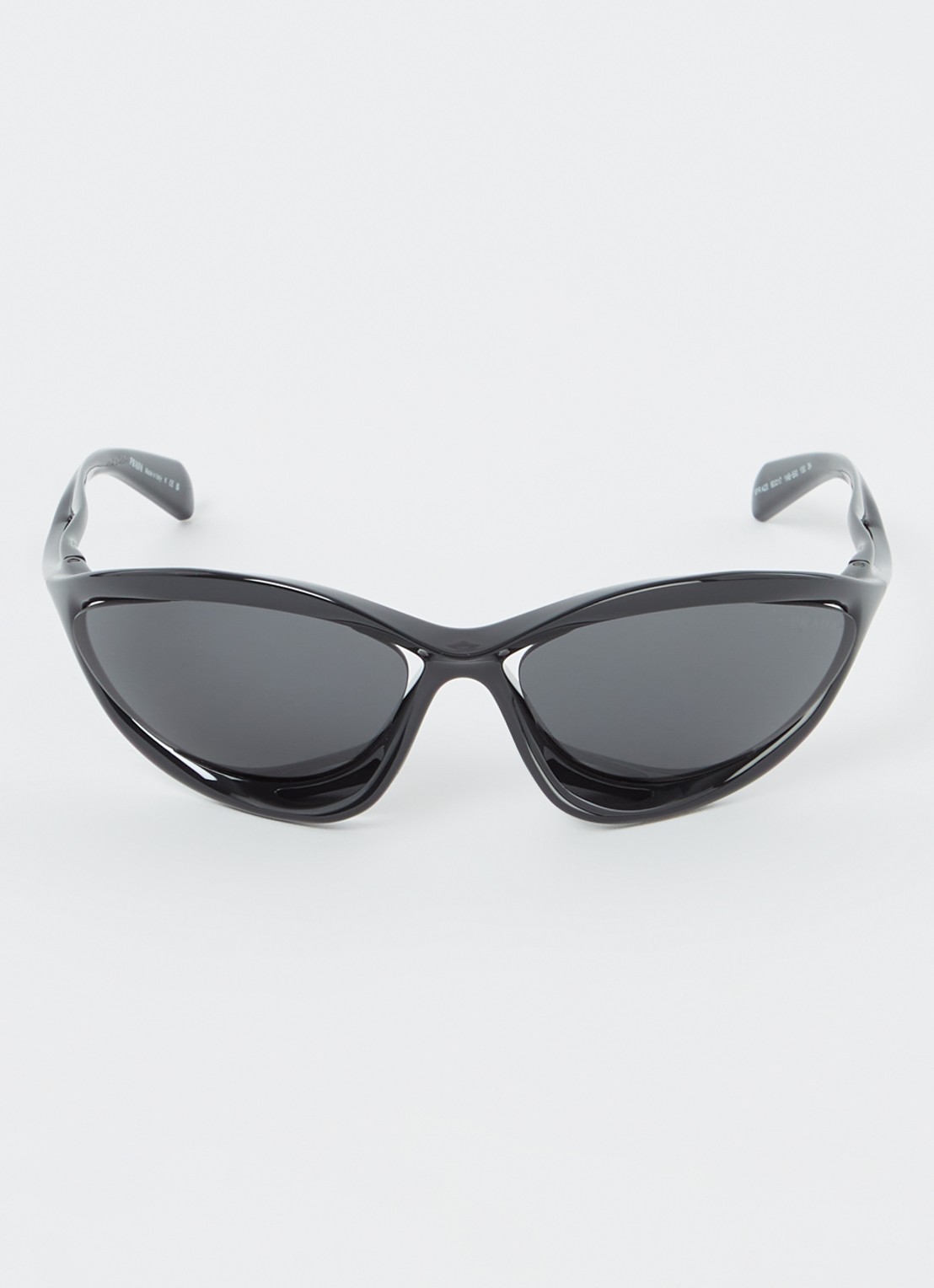 Prada Cat Eye zonnebril PRA23S - detail 3 zwart