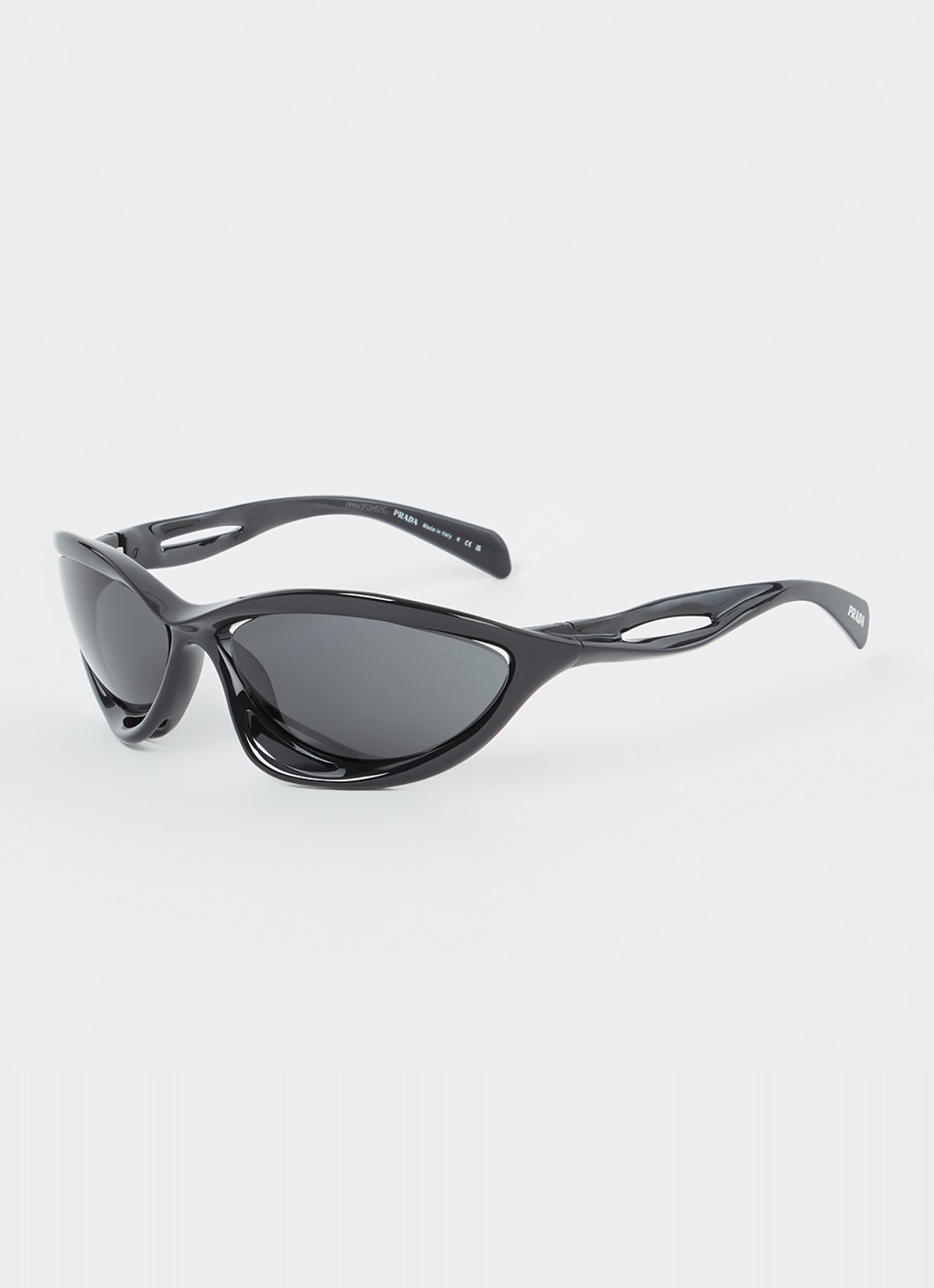 Prada Cat Eye zonnebril PRA23S - voorkant zwart