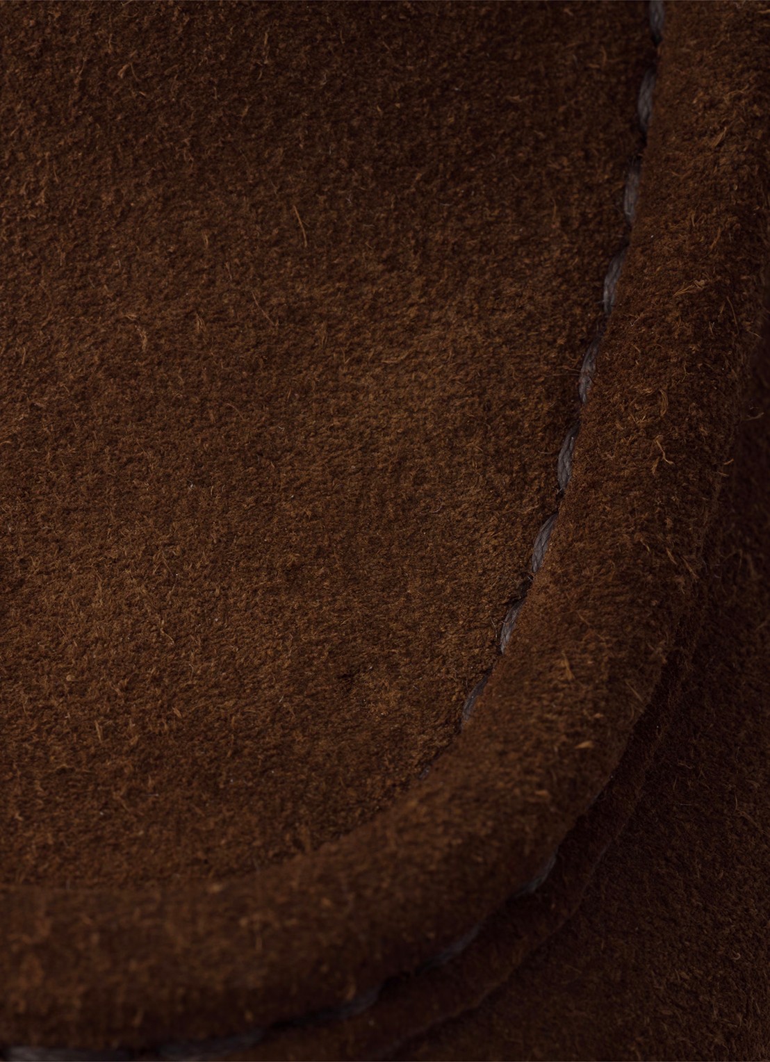 Prada Chocolate loafer van kalfssuède - detail 6 bruin