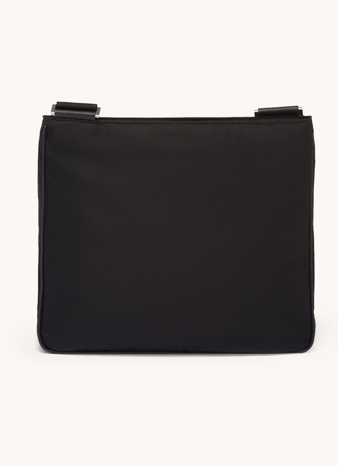 Prada Crossbodytas met leren details - detail 4 zwart