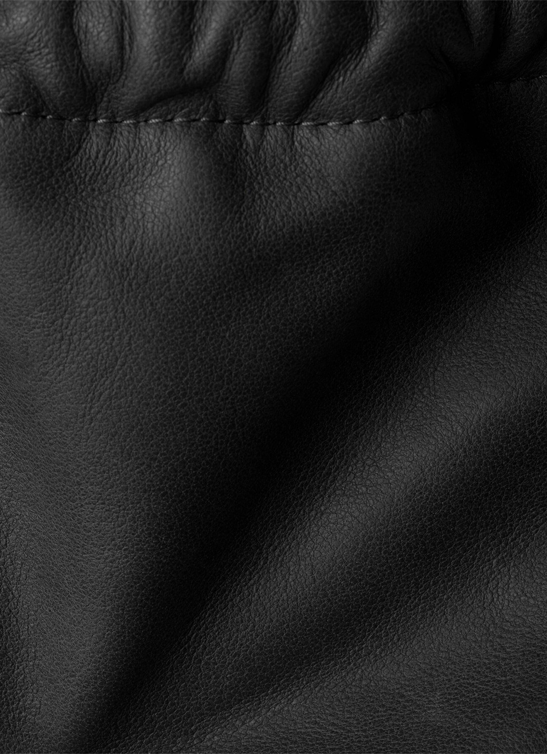 Prada Crossbodytas van lamsleer - detail 2 zwart