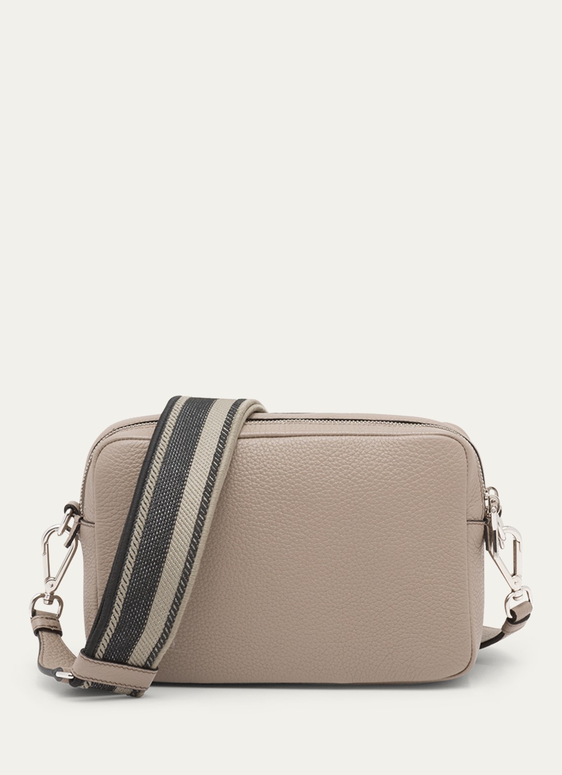 Prada Crossbodytas van leer - detail 2 donkergrijs
