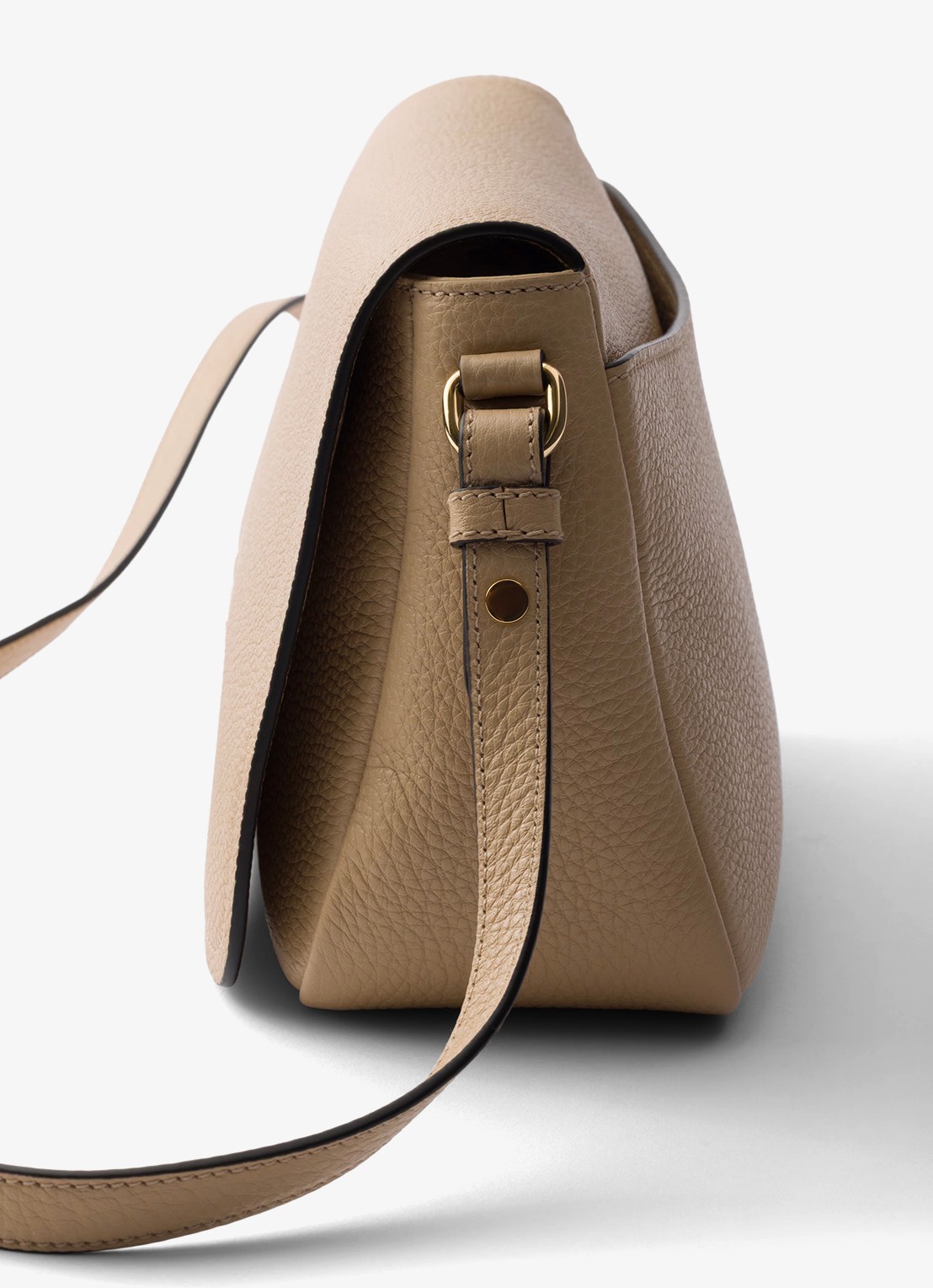 Prada Crossbodytas van leer - detail 3 beige