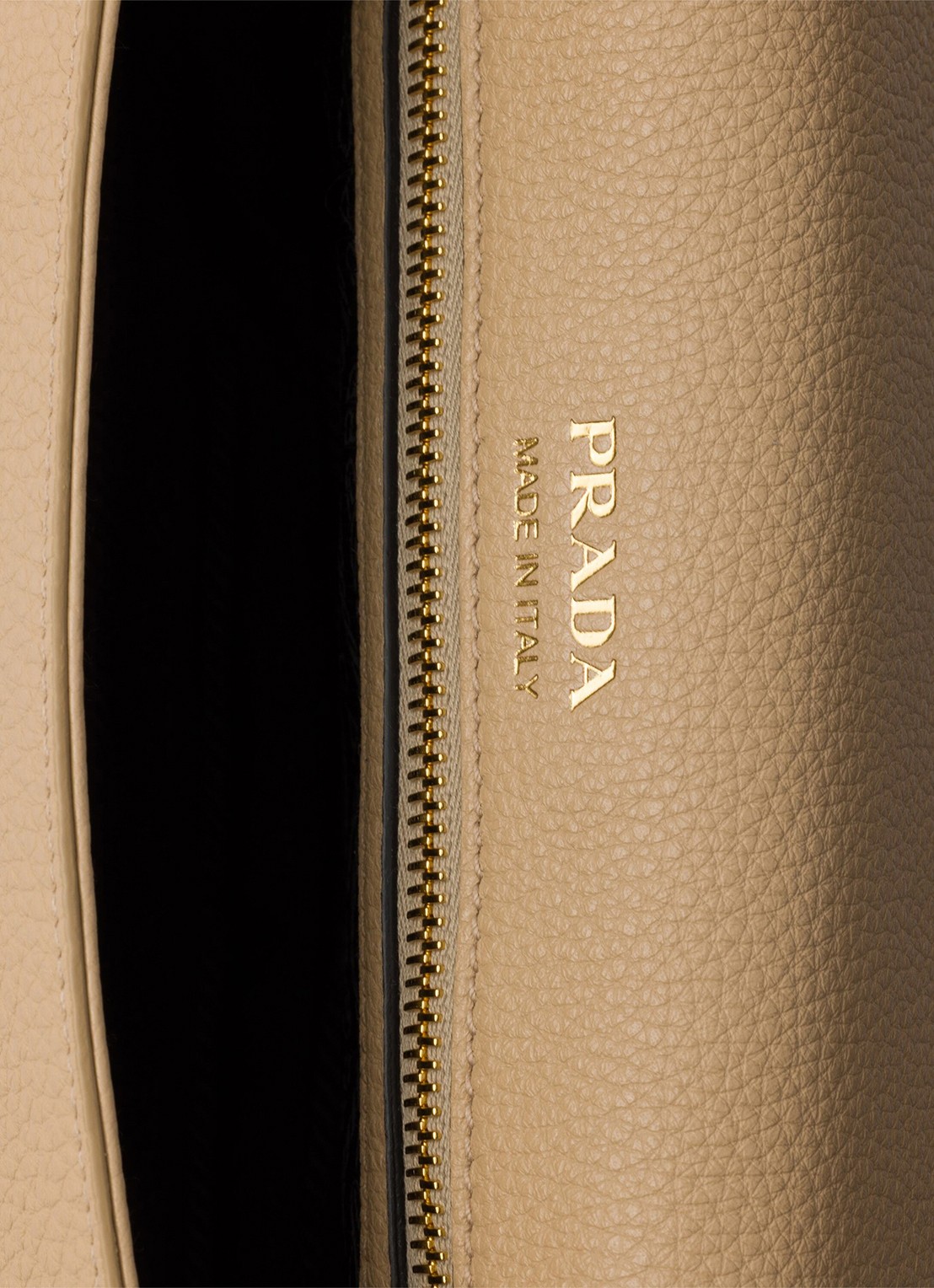 Prada Crossbodytas van leer - detail 5 beige