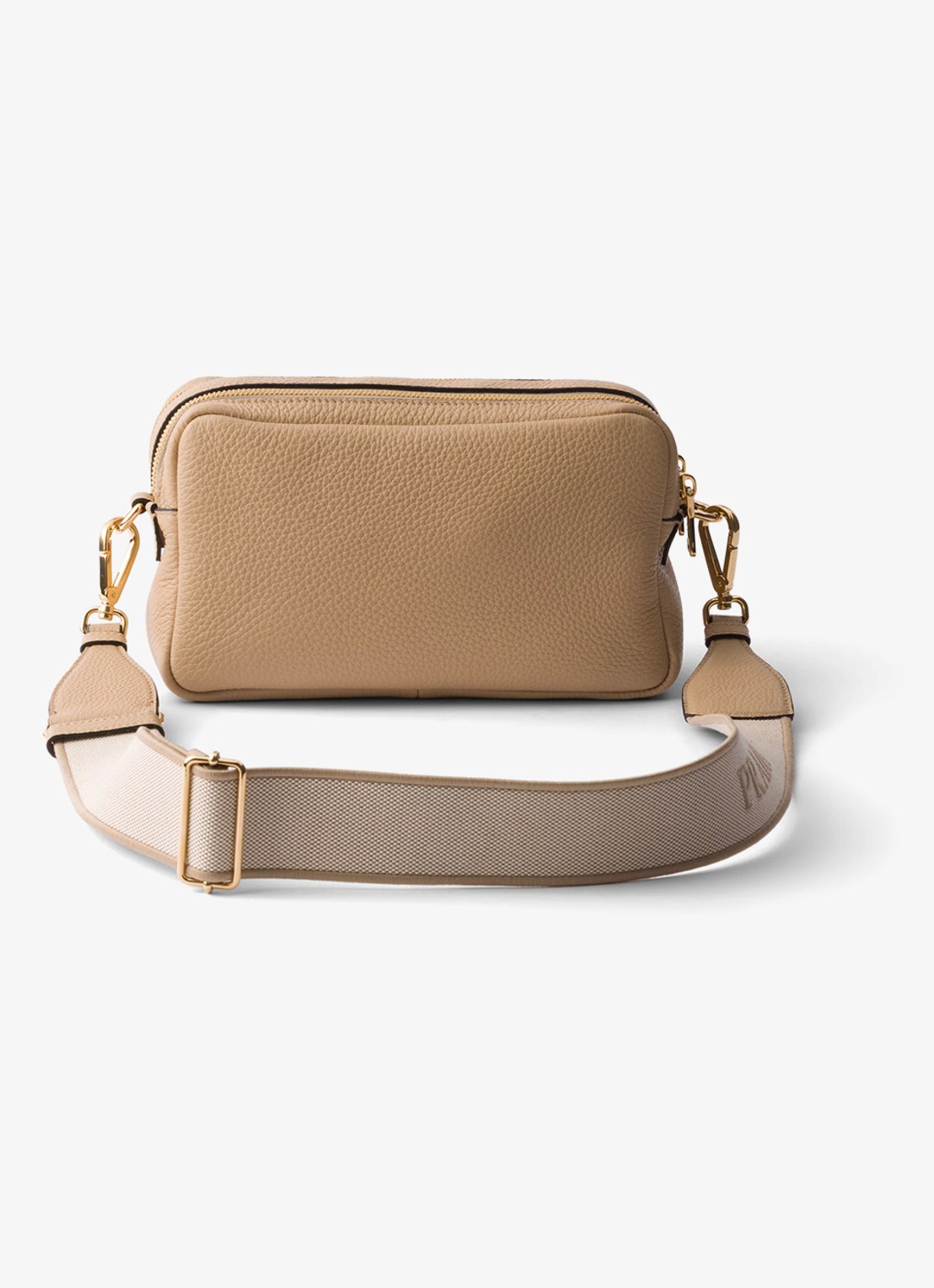 Prada Crossbodytas van leer - achterkant 6 beige