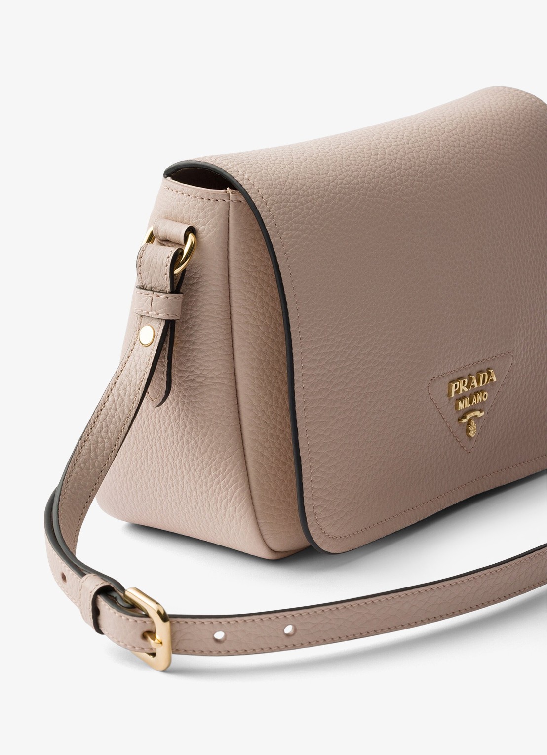 Prada Crossbodytas van leer - detail 4 taupe