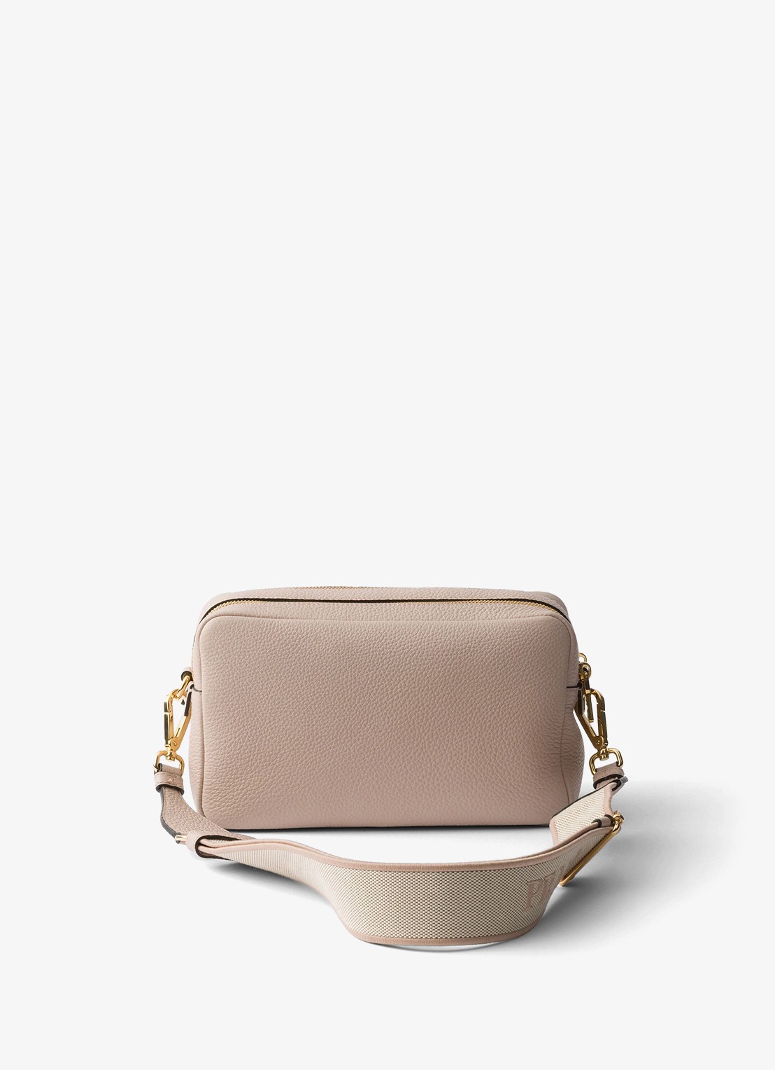 Prada Crossbodytas van leer - achterkant 7 taupe
