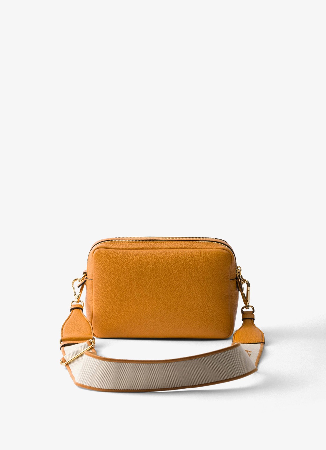 Prada Crossbodytas van leer - achterkant 6 orange