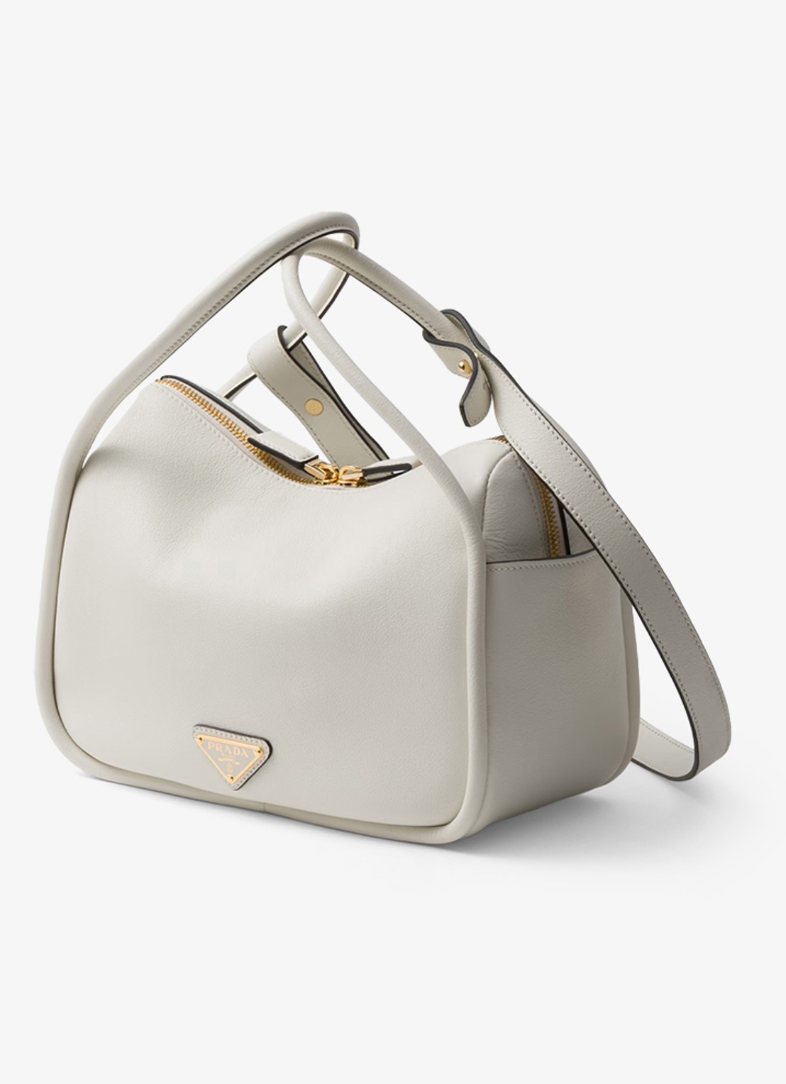 Prada Darling handtas van kalfsleer - detail 4 wit