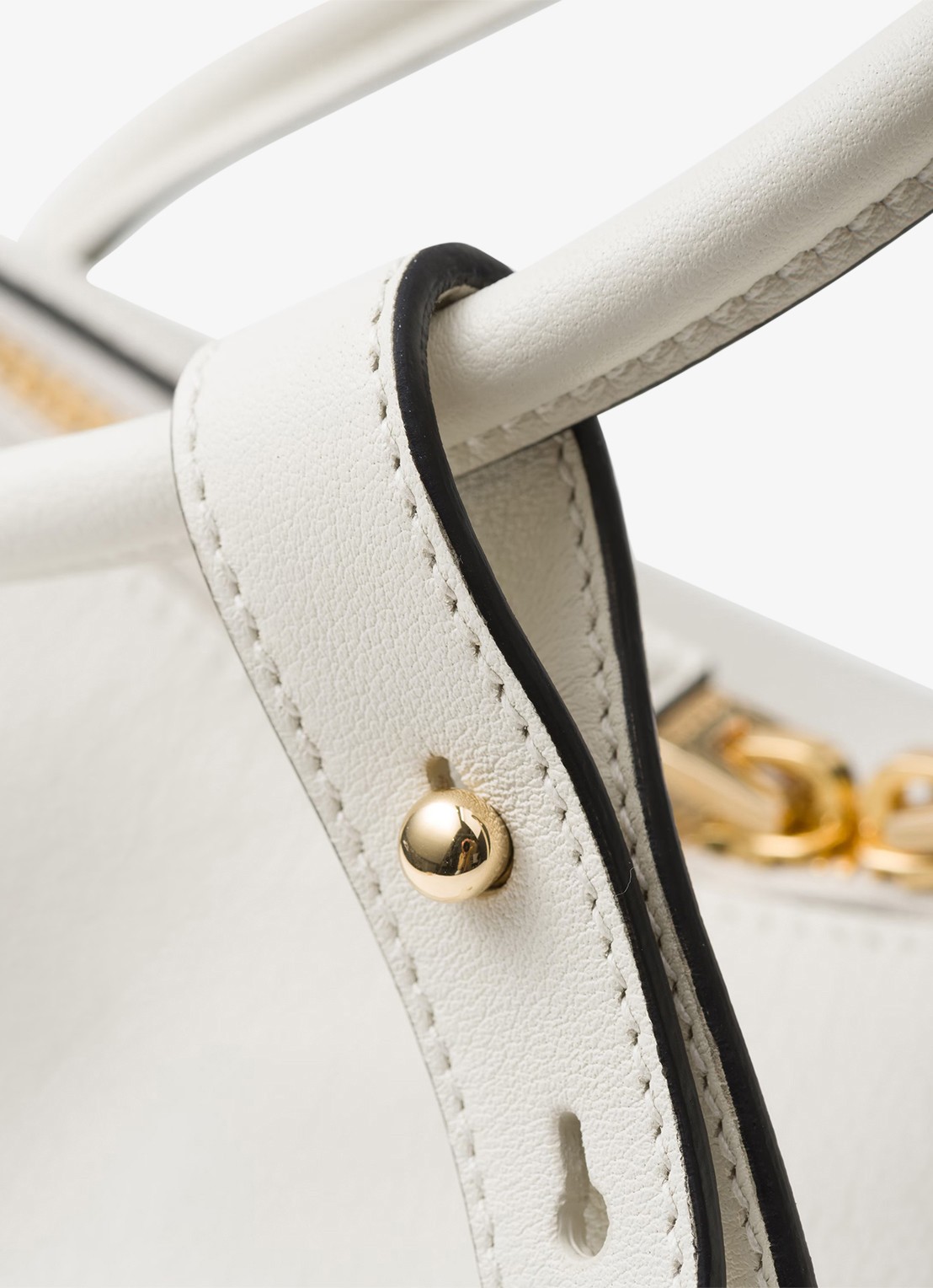 Prada Darling handtas van kalfsleer - detail 7 wit