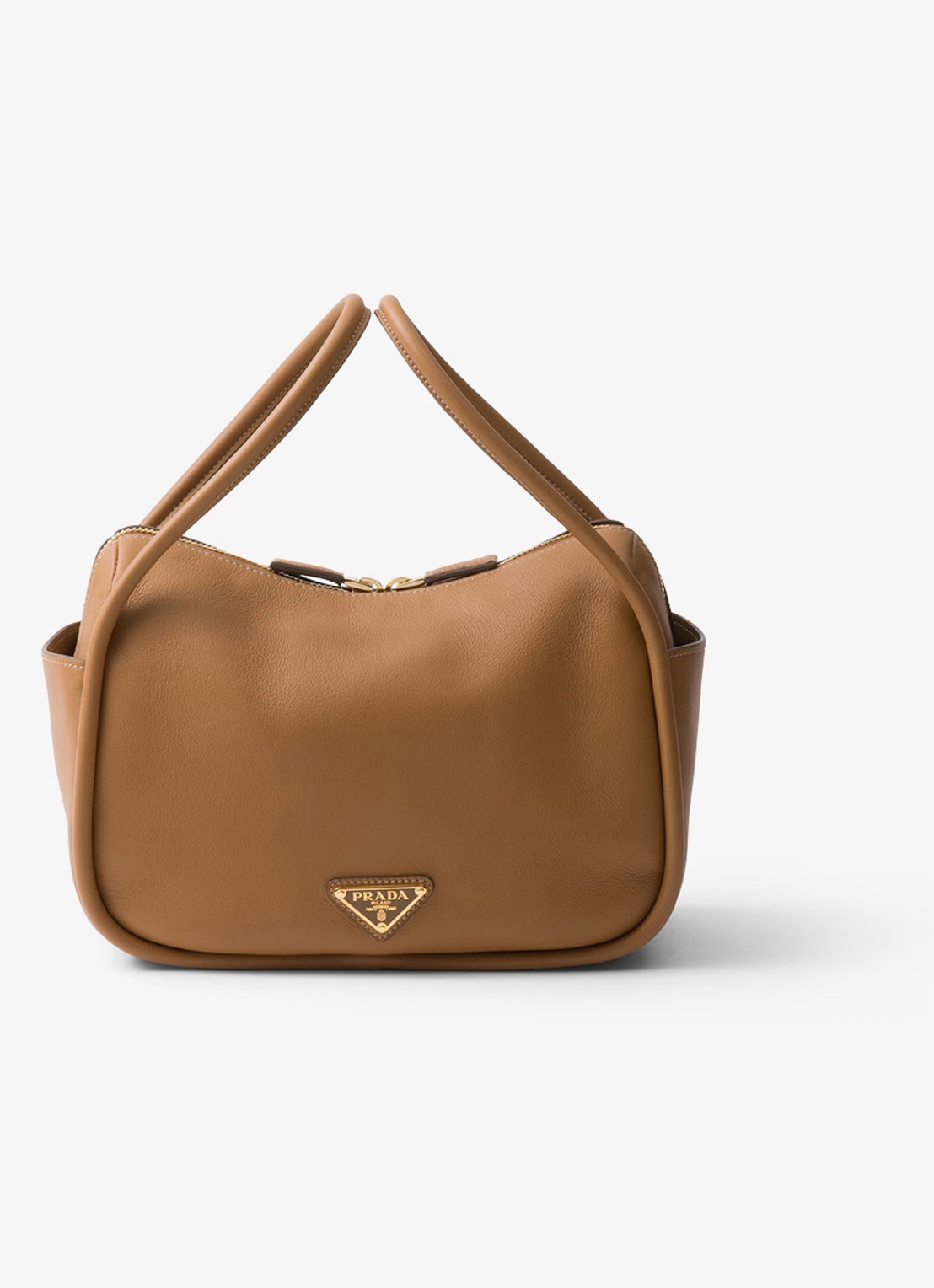 Prada Darling handtas van kalfsleer - voorkant bruin