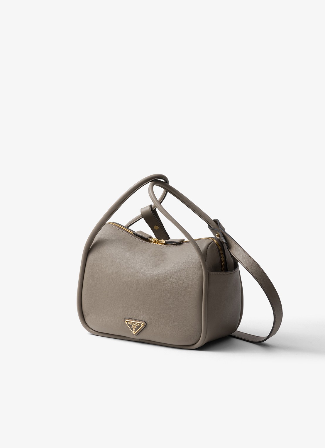 Prada Darling handtas van kalfsleer - detail 4 taupe