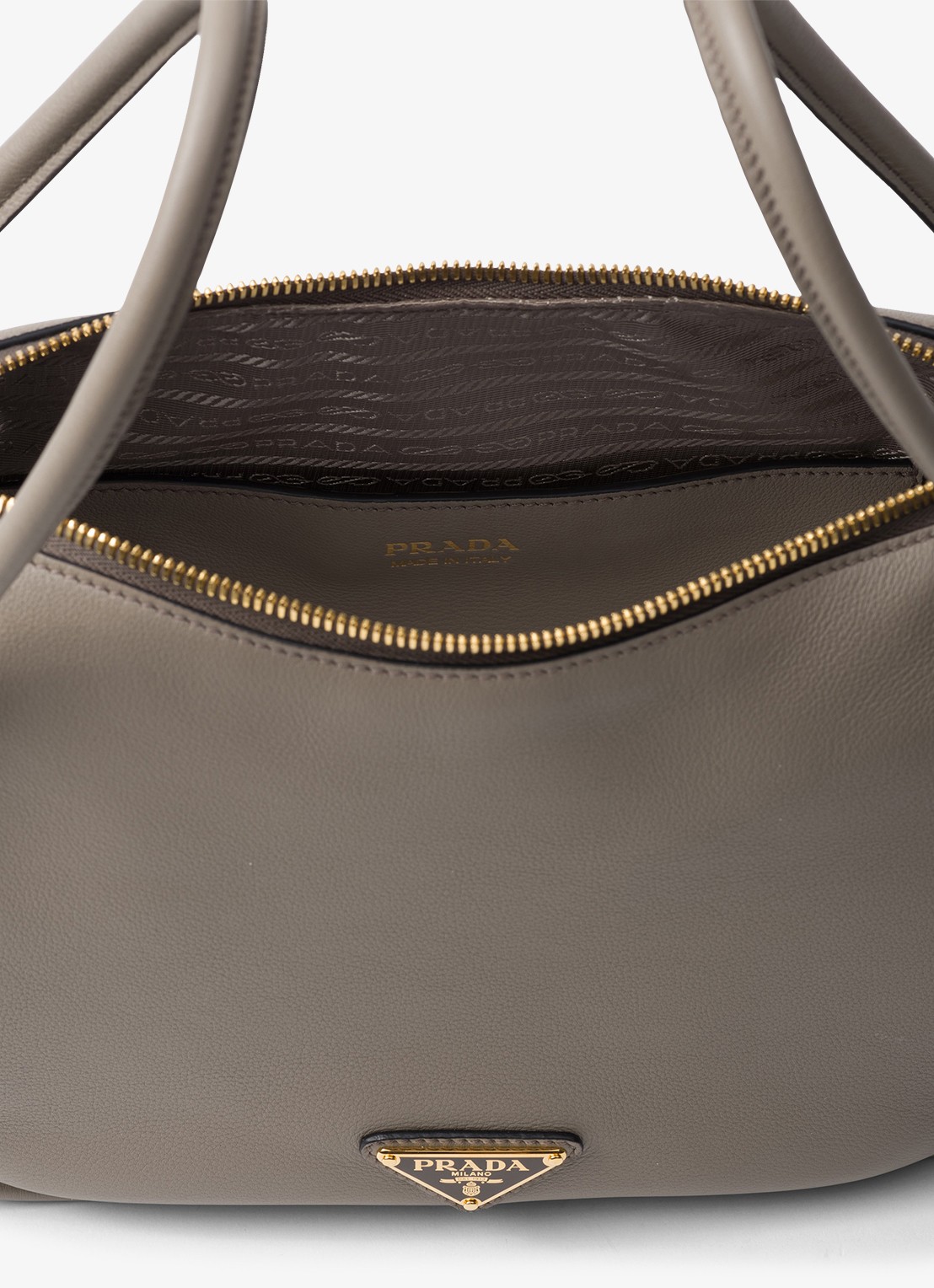 Prada Darling handtas van kalfsleer - detail 5 taupe
