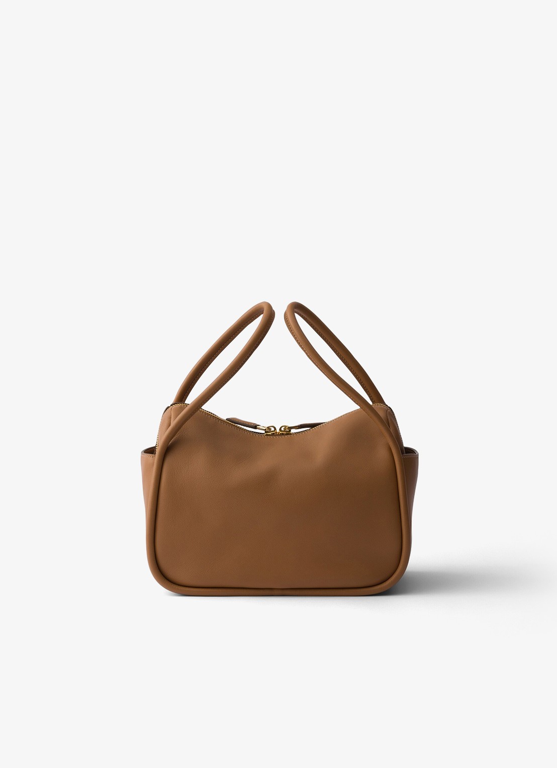 Prada Darling handtas van kalfsleer - achterkant 10 bruin