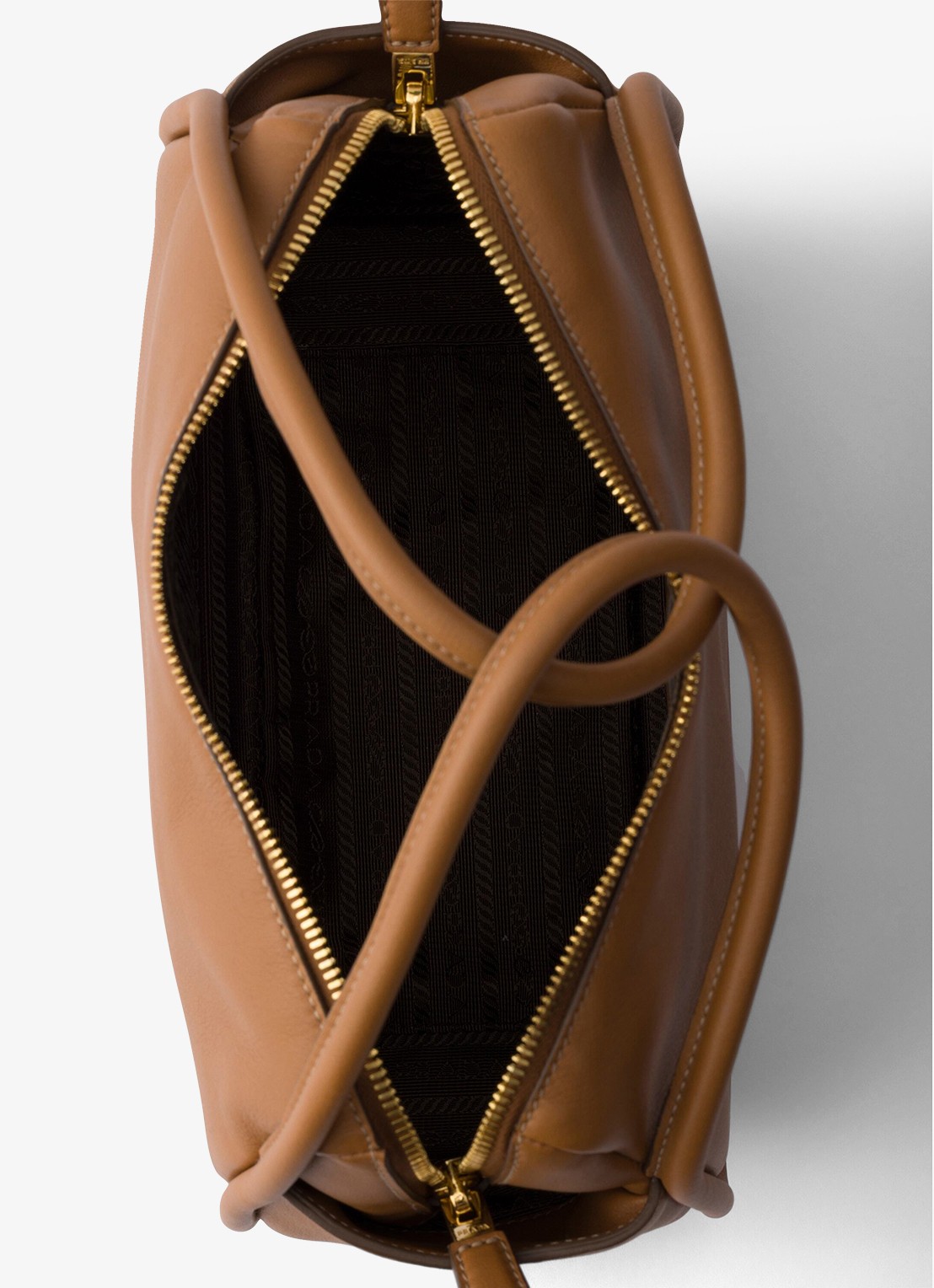 Prada Darling handtas van kalfsleer - detail 8 bruin