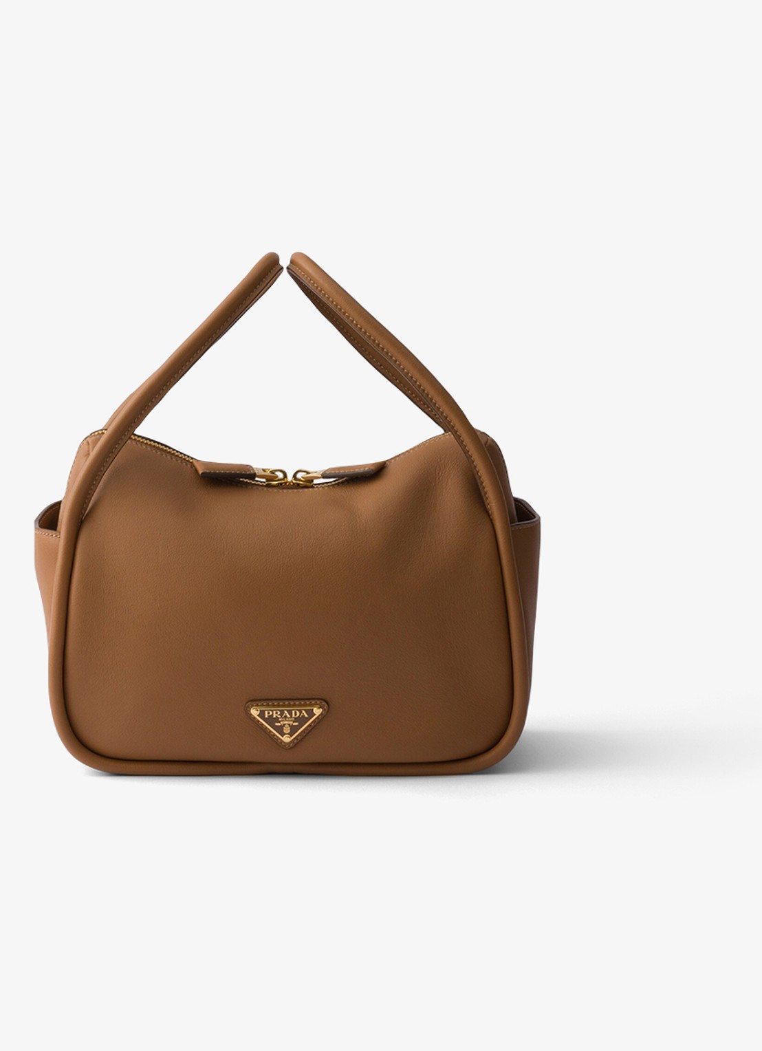 Prada Darling handtas van kalfsleer - voorkant 3 bruin