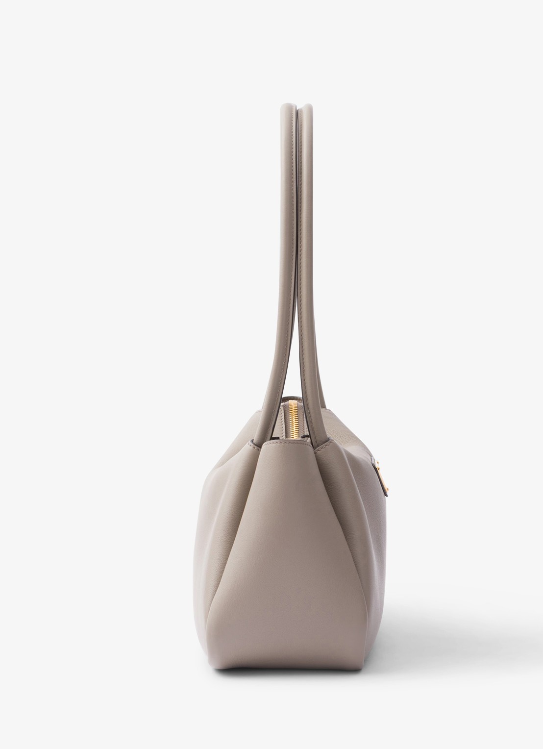 Prada Darling Medium schoudertas van leer - detail 5 taupe