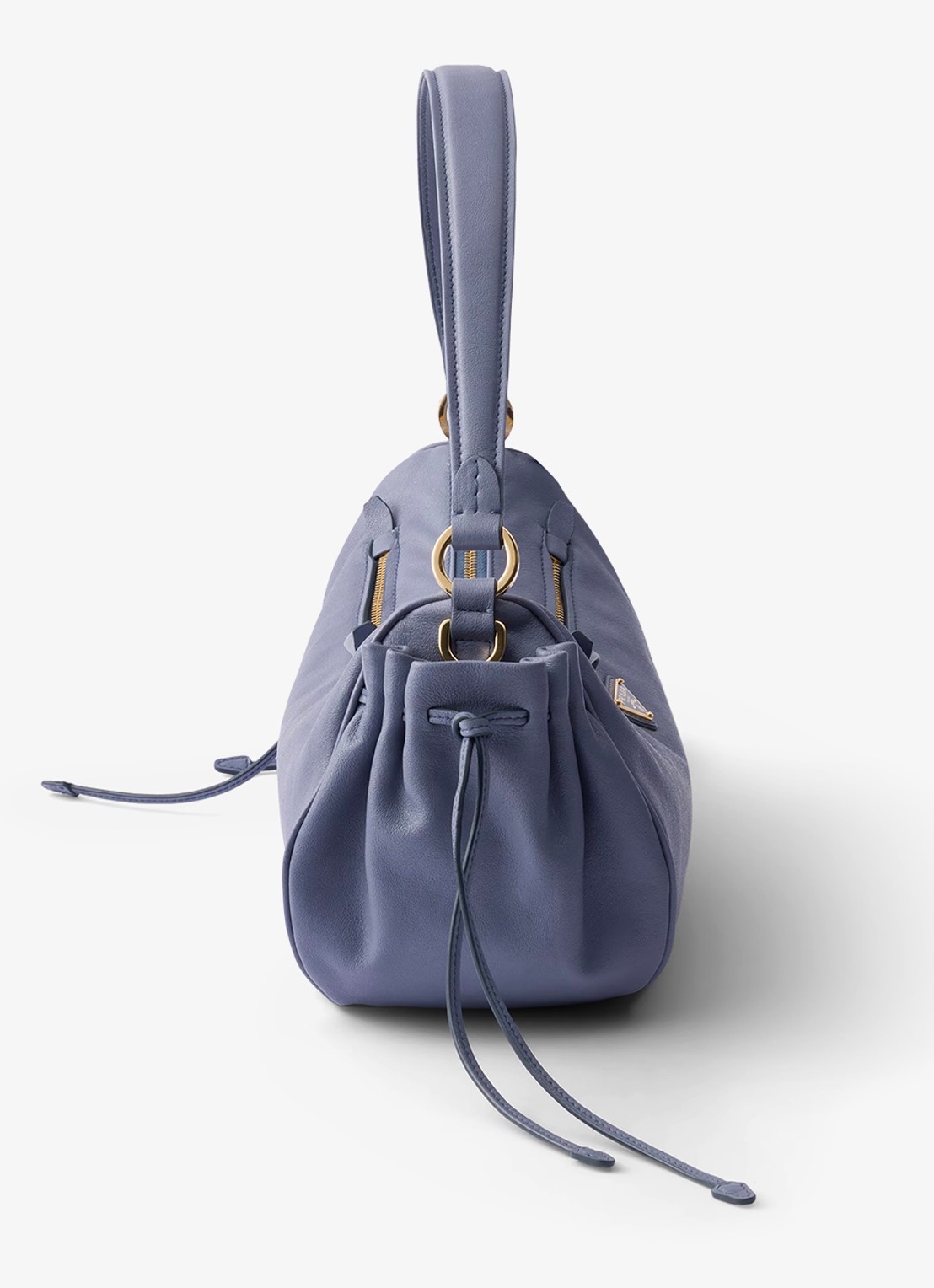 Prada Desiree Small schoudertas van kalfsleer - detail 2 blauw