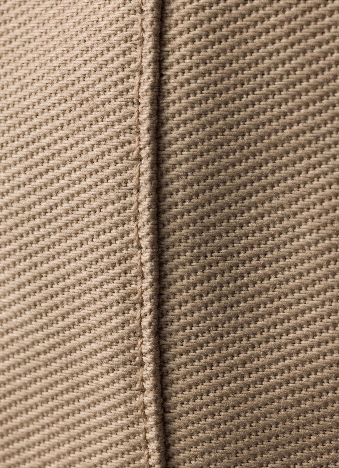Prada Drill baseball pet met logoborduring - detail 3 beige