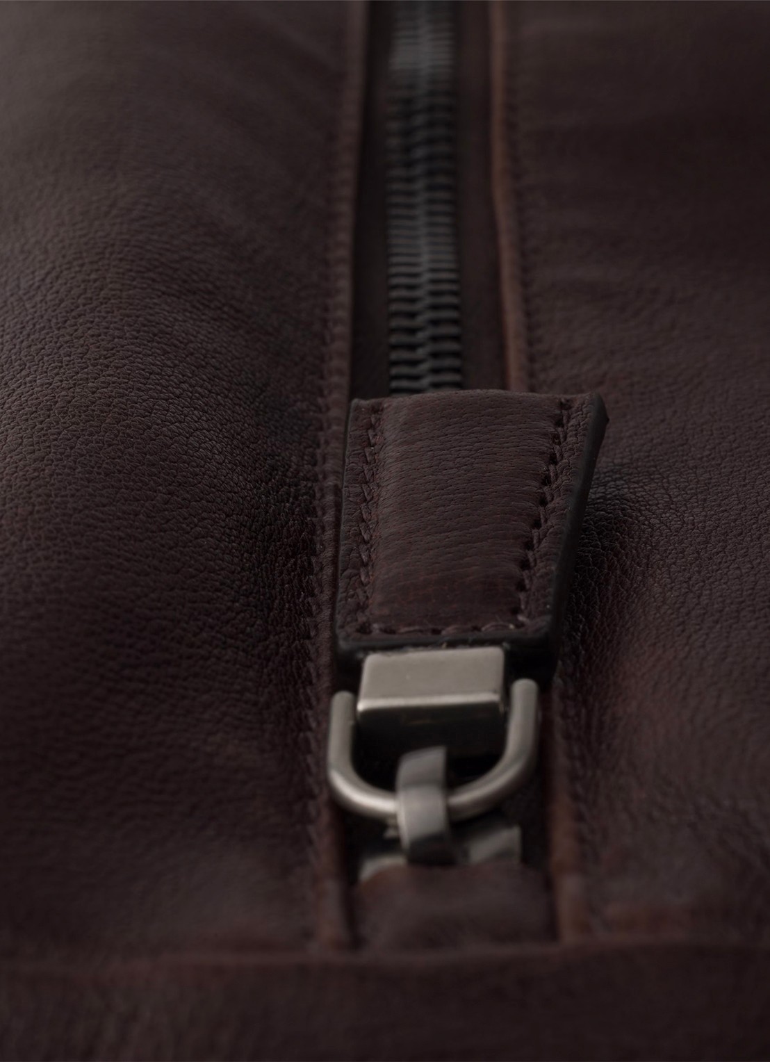 Prada Explore schoudertas van leer - detail 4 bruin