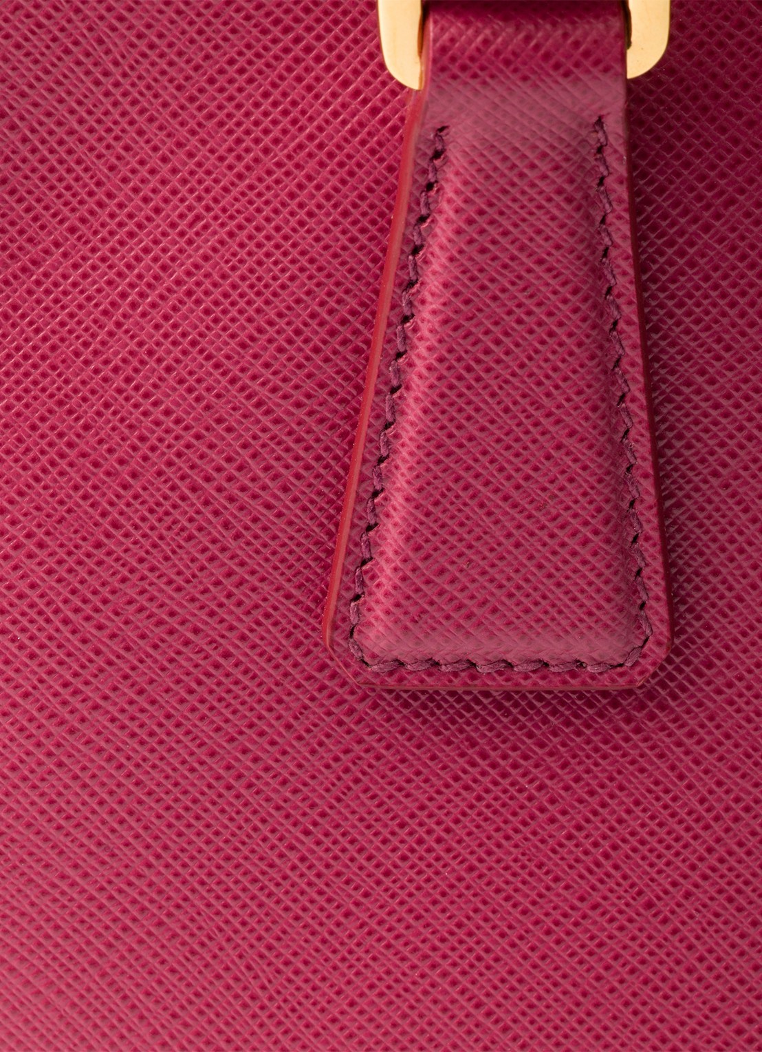 Prada Galleria handtas van kalfsleer - detail 5 donkerroze