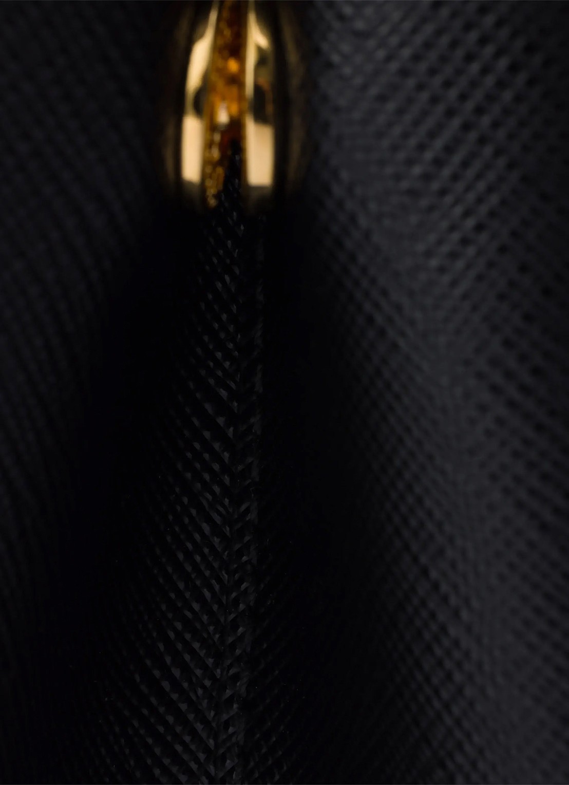 Prada Galleria handtas van leer met afneembare schouderriem - detail 5 zwart