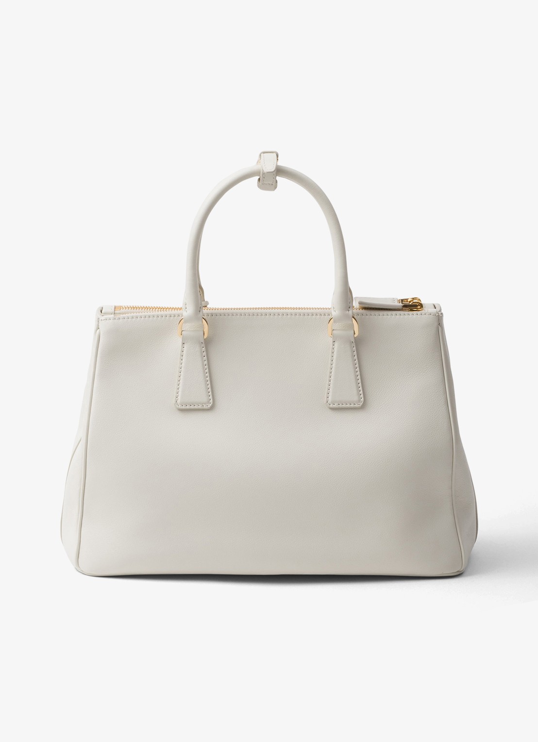 Prada Galleria Large handtas van kalfsleer - achterkant 3 wit