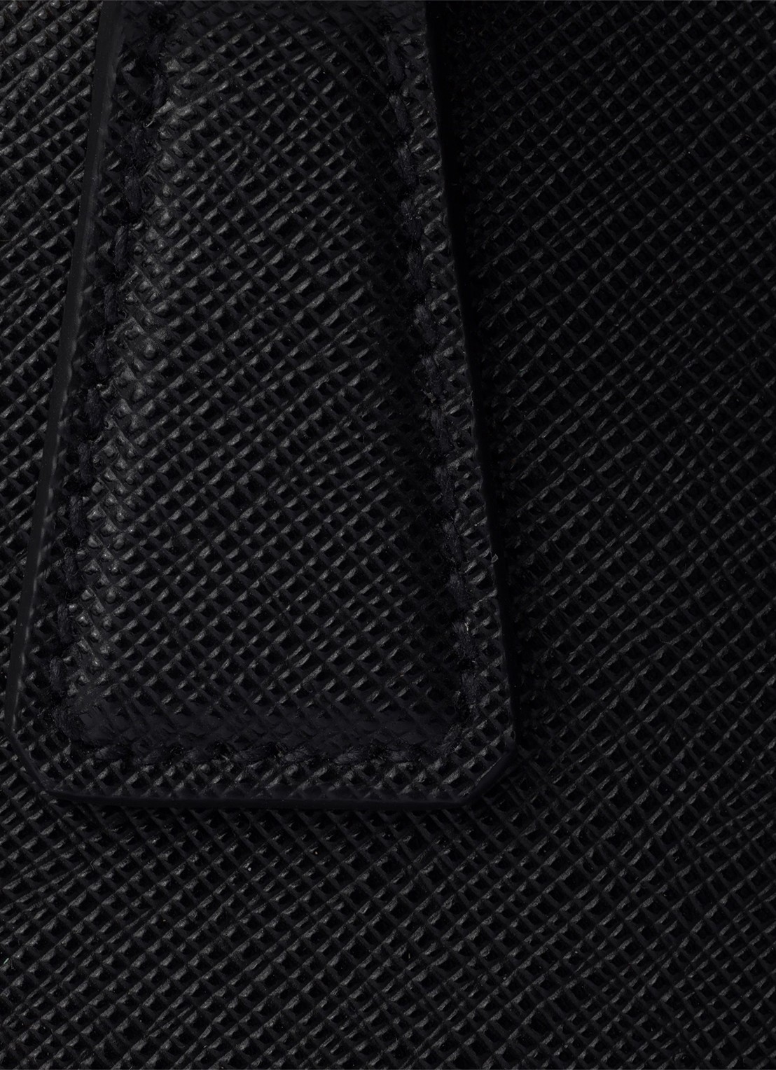 Prada Galleria Mini handtas van kalfsleer - detail 2 zwart