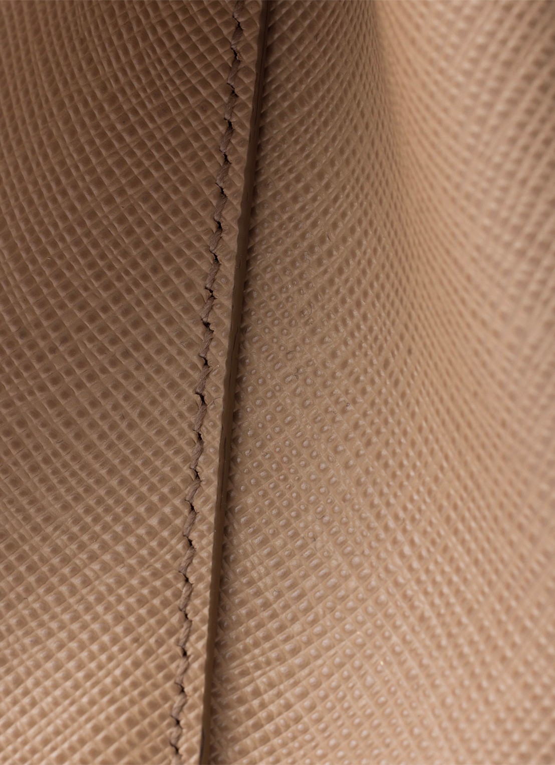 Prada Galleria Mini handtas van kalfsleer - detail 5 lichtbruin