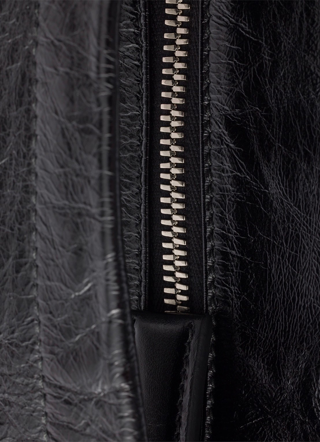 Prada Handtas van kalfsleer - detail 5 zwart