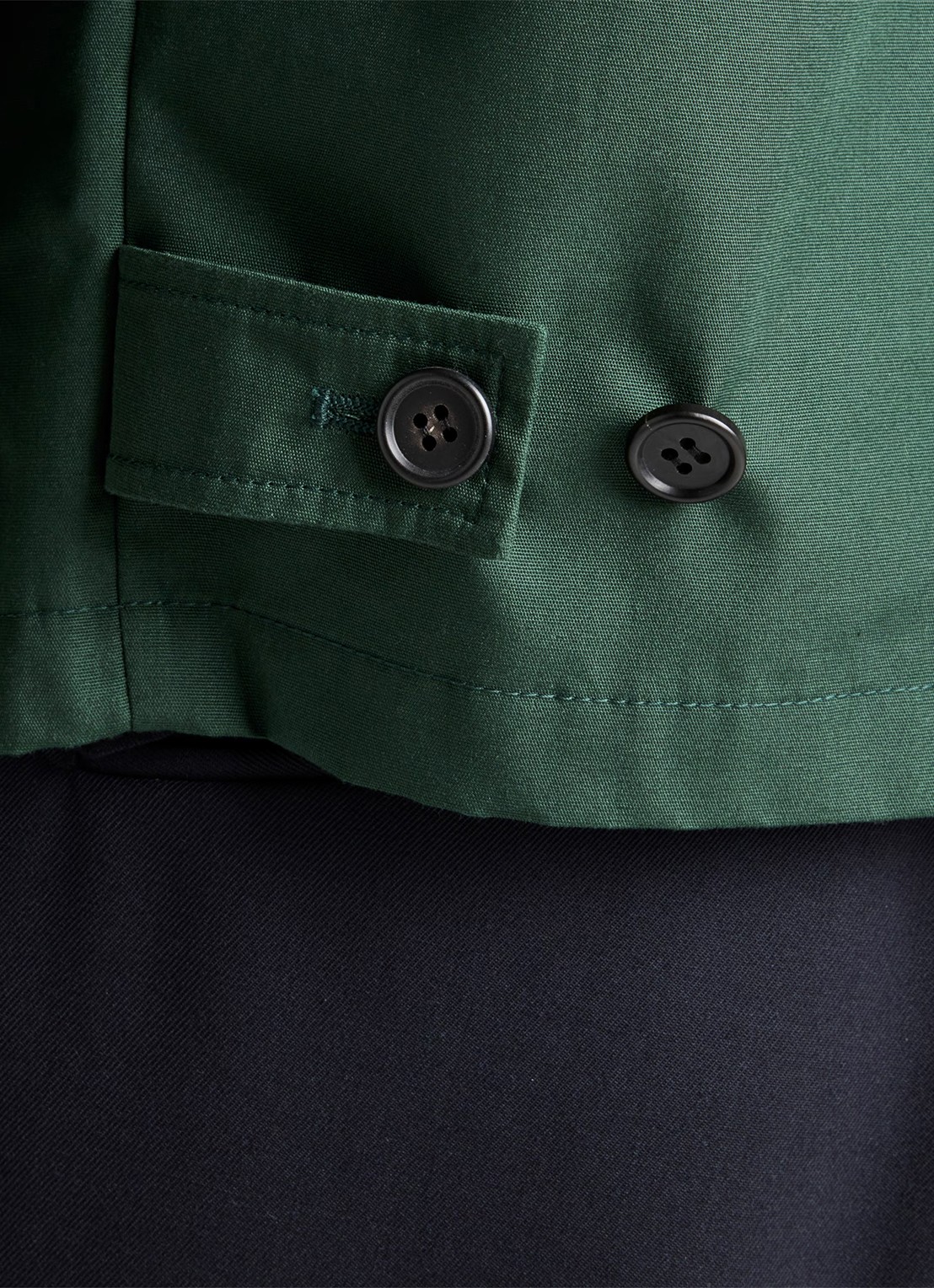 Prada Jack met logo en steekzakken - detail 2 groen