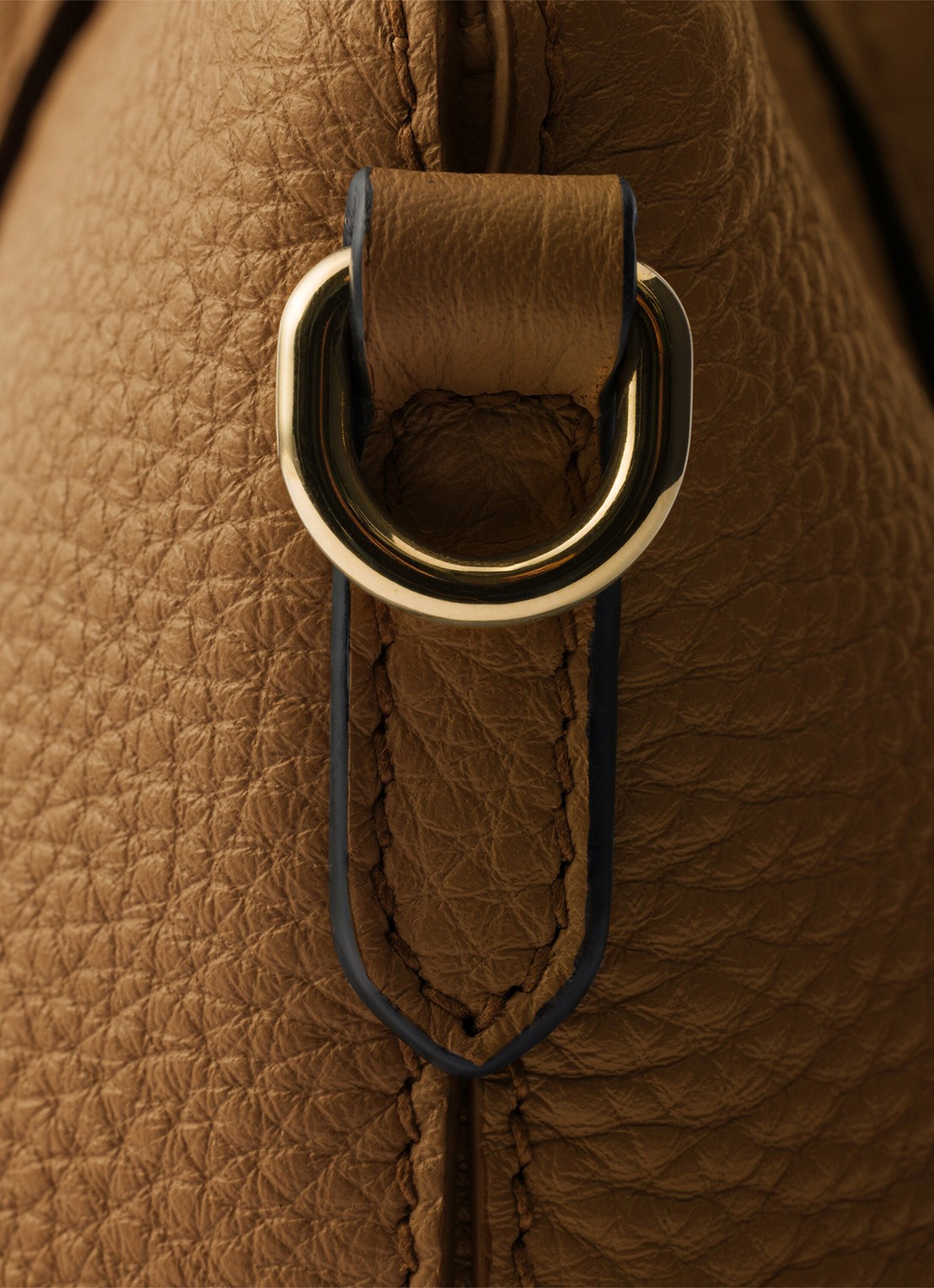 Prada Large schoudertas van kalfsleer - detail 3 bruin