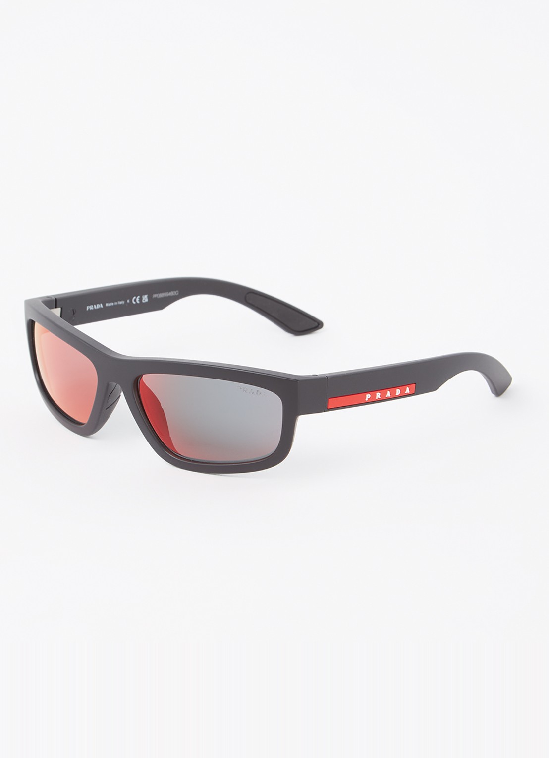 Prada Linea Rossa Linea Rossa zonnebril PS05ZS - voorkant 4 zwart