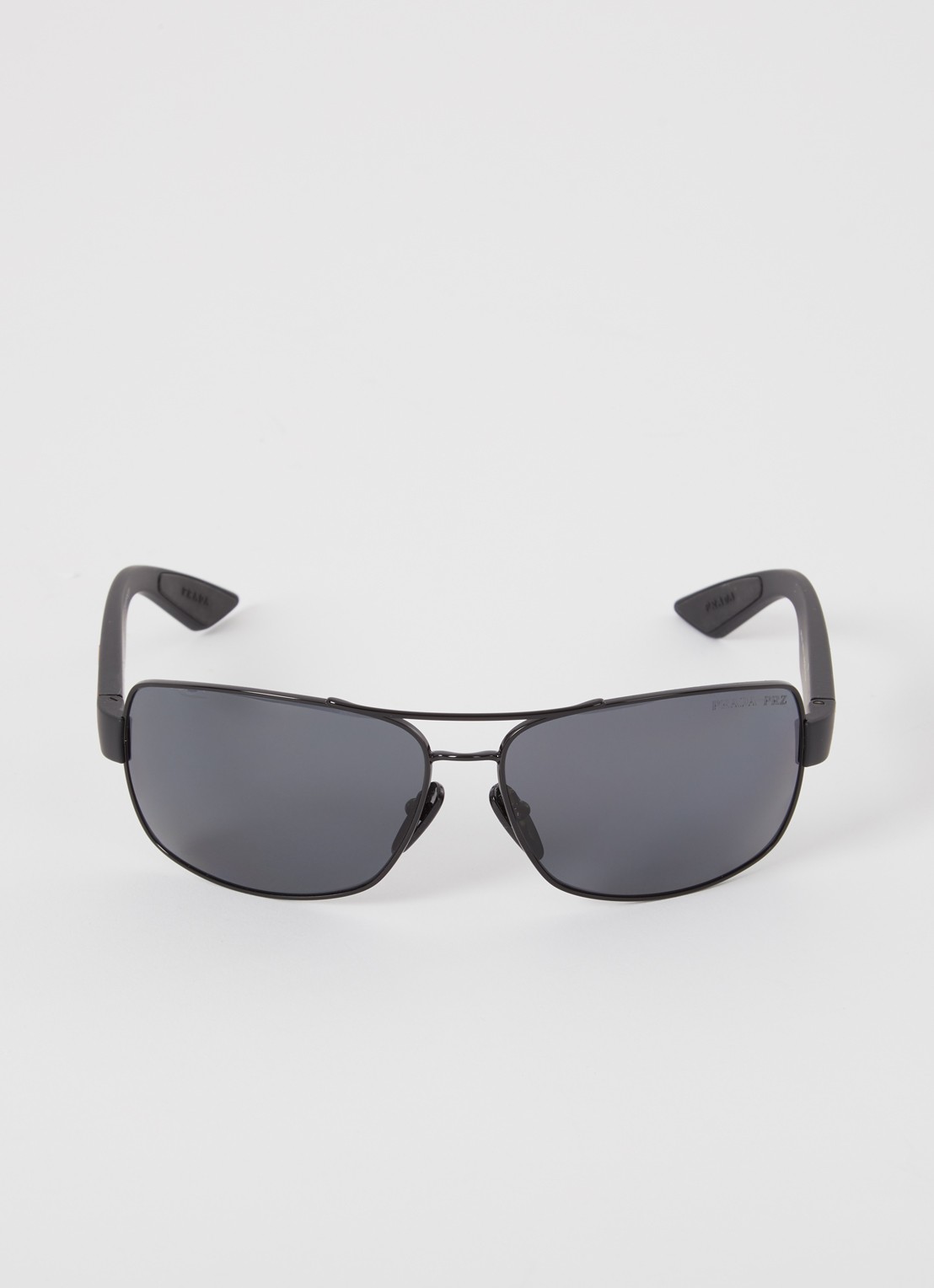 Prada Linea Rossa Piloten zonnebril gepolariseerd PS50ZS - detail 3 zwart