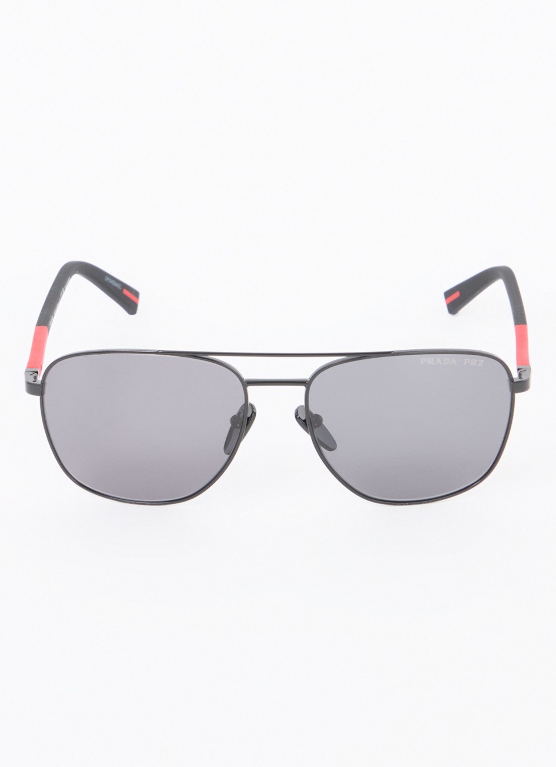 Prada Linea Rossa Piloten zonnebril gepolariseerd PS54ZS - detail 3 zwart