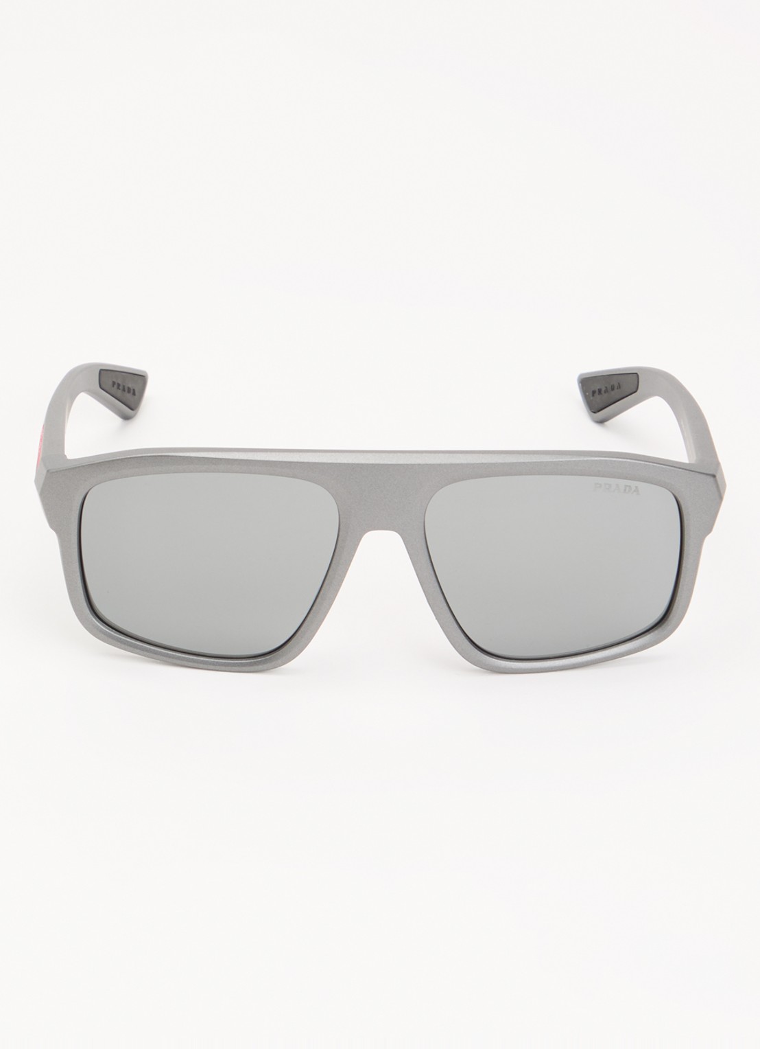 Prada Linea Rossa Piloten zonnebril PS B02S - detail 2 grijs