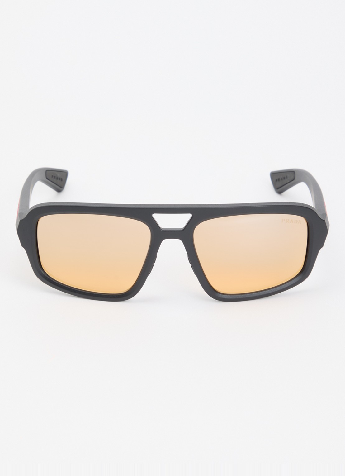 Prada Linea Rossa Piloten zonnebril PS B11SU - detail 2 zwart