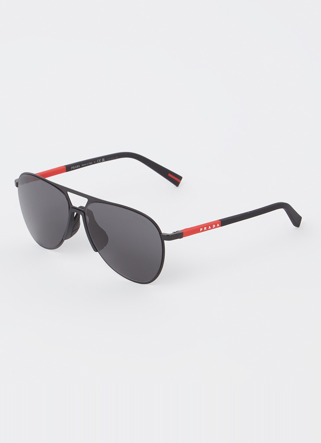 Prada Linea Rossa Piloten zonnebril PS53ZS - voorkant zwart