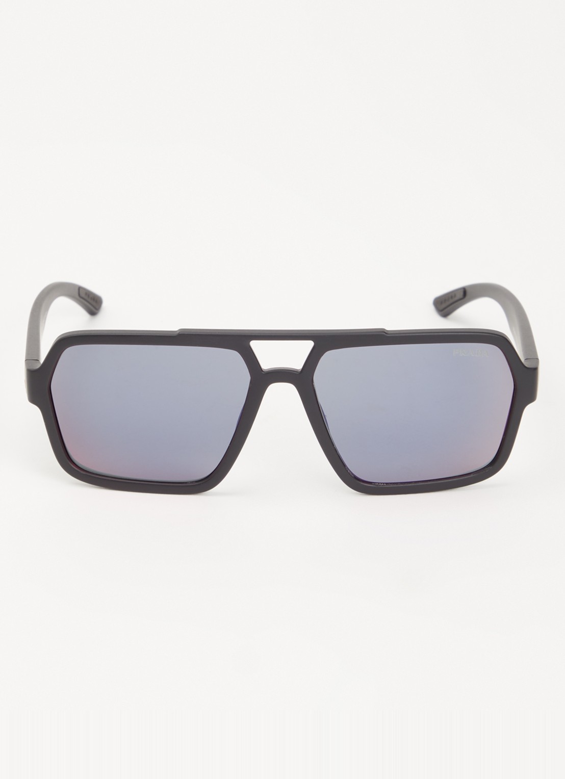 Prada Linea Rossa Piloten zonnebril PSA06S - detail zwart