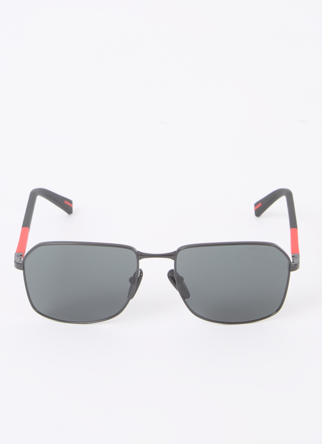 Prada Linea Rossa Piloten zonnebril PSA51S - detail 3 zwart