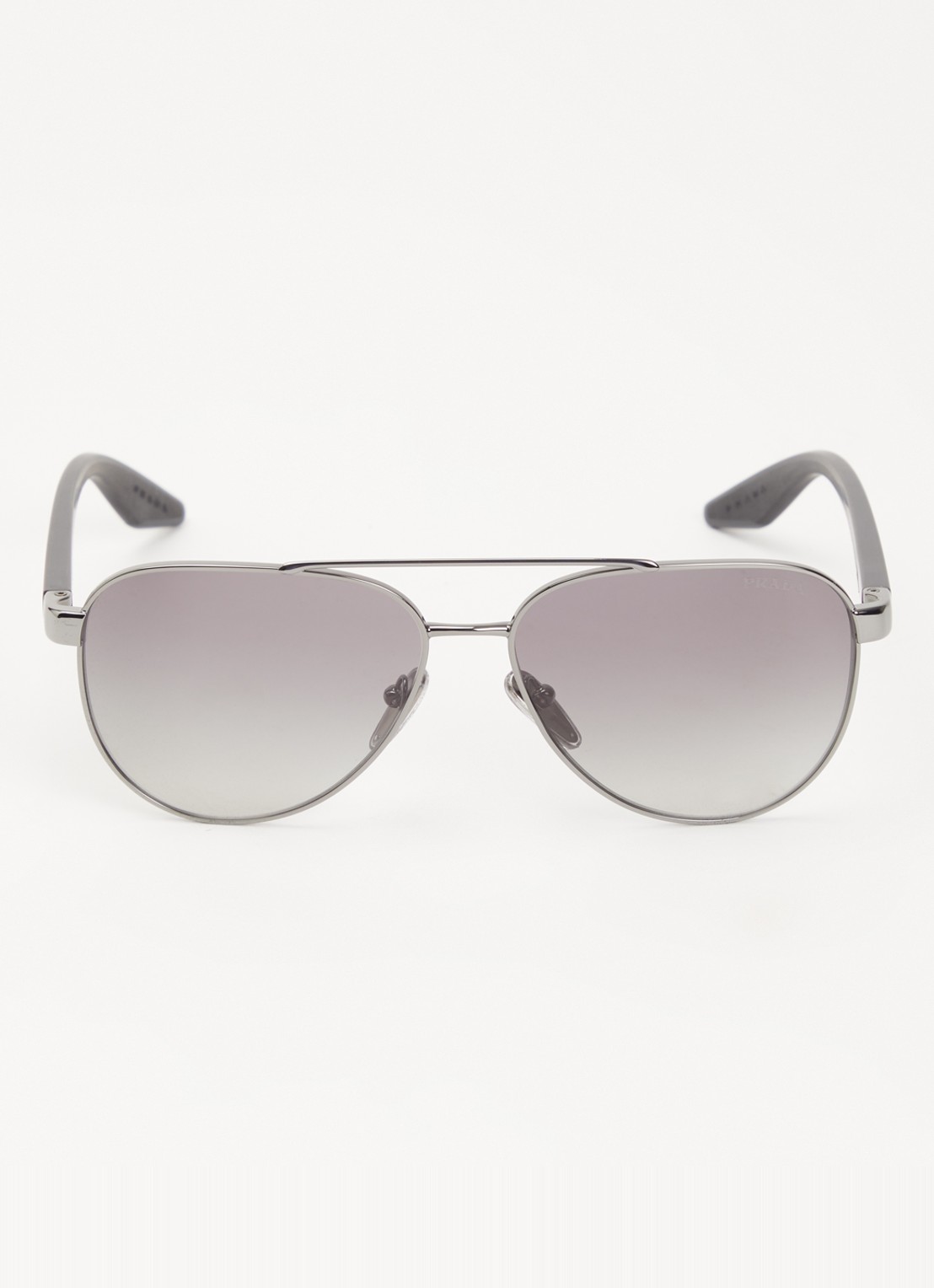 Prada Linea Rossa Piloten zonnebril PSA52S - detail 2 antraciet