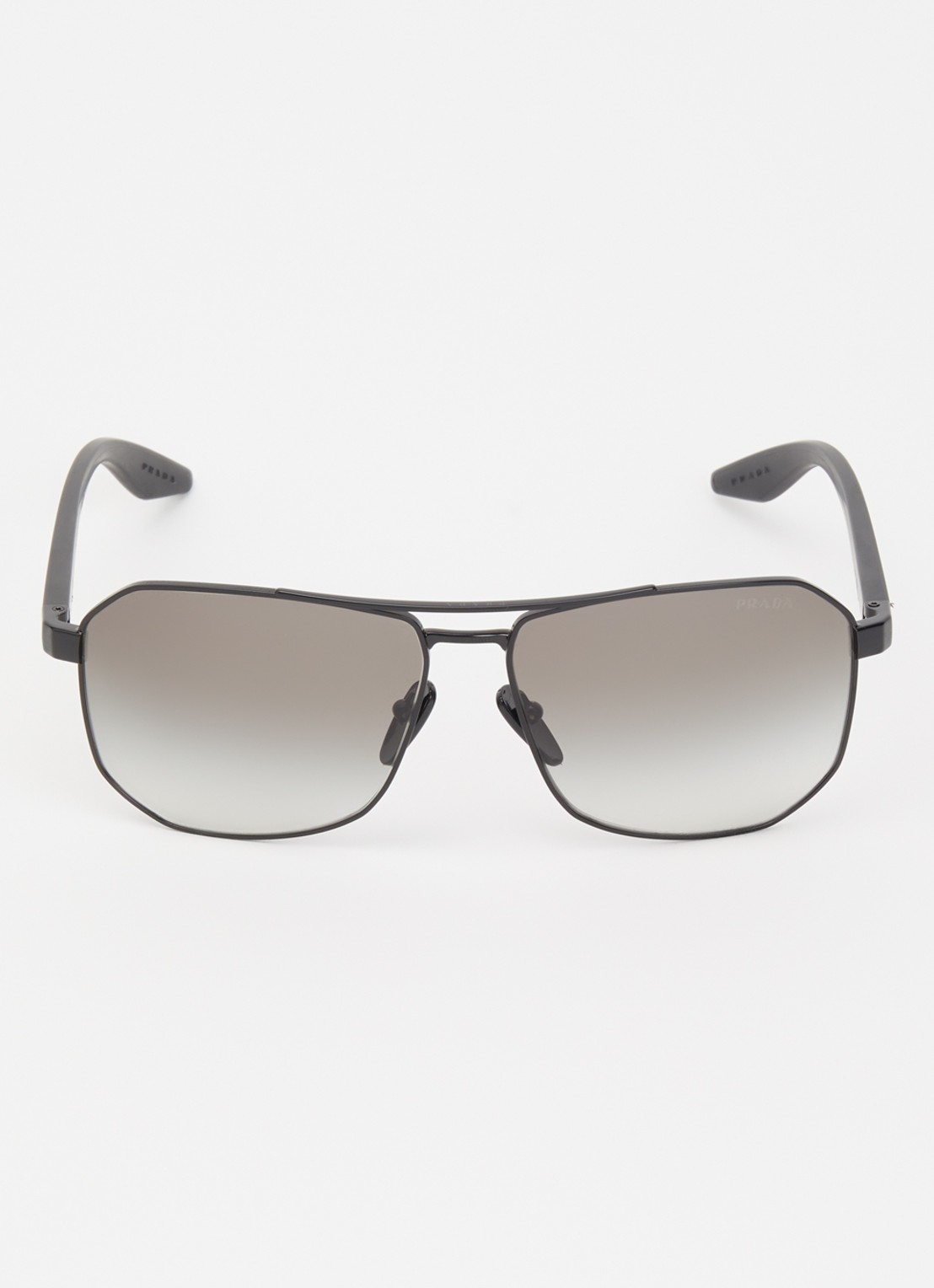 Prada Linea Rossa Piloten zonnebril PSA53S - detail 2 zwart