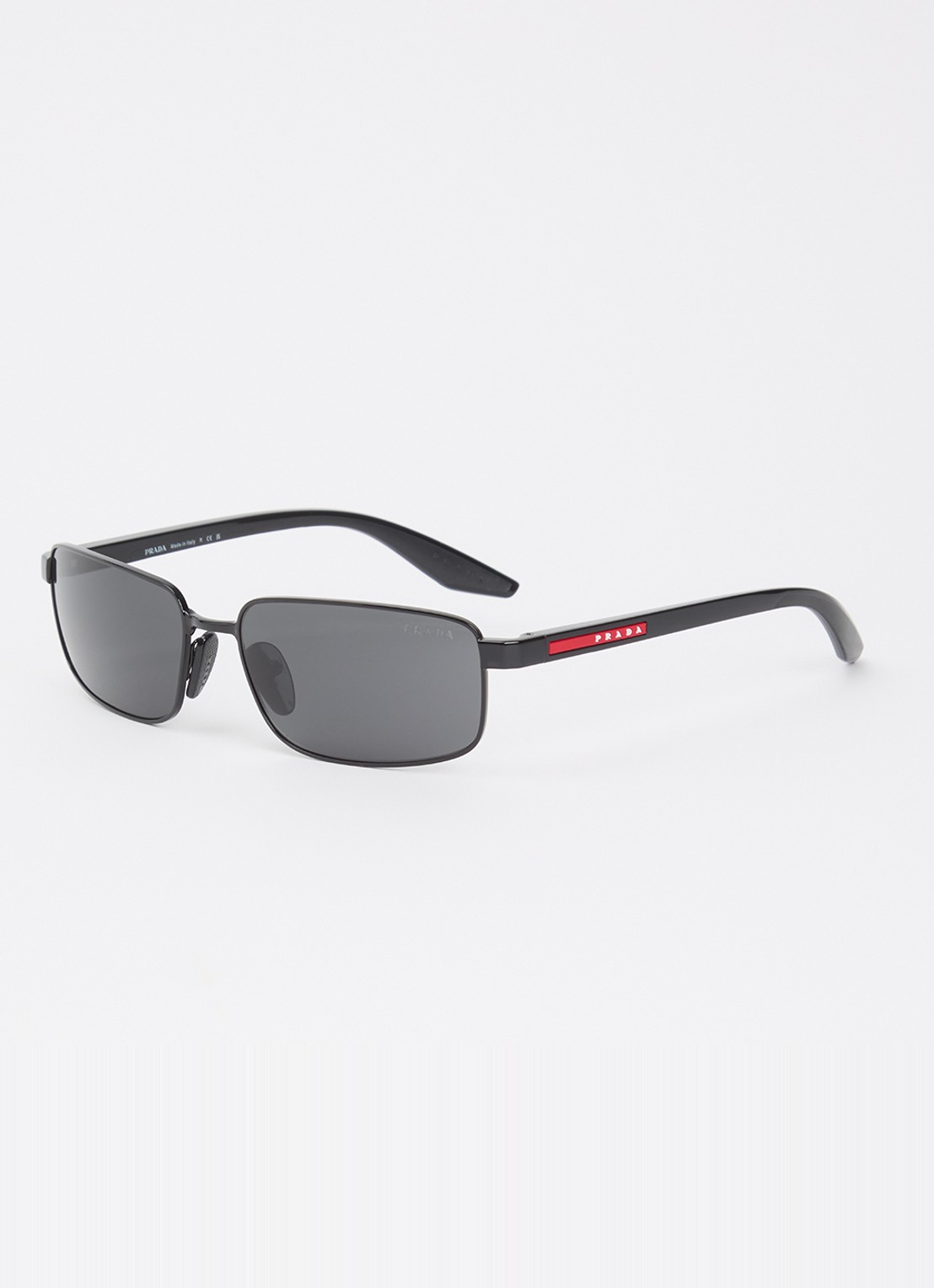 Prada Linea Rossa Retro zonnebril PS B54S - voorkant zwart