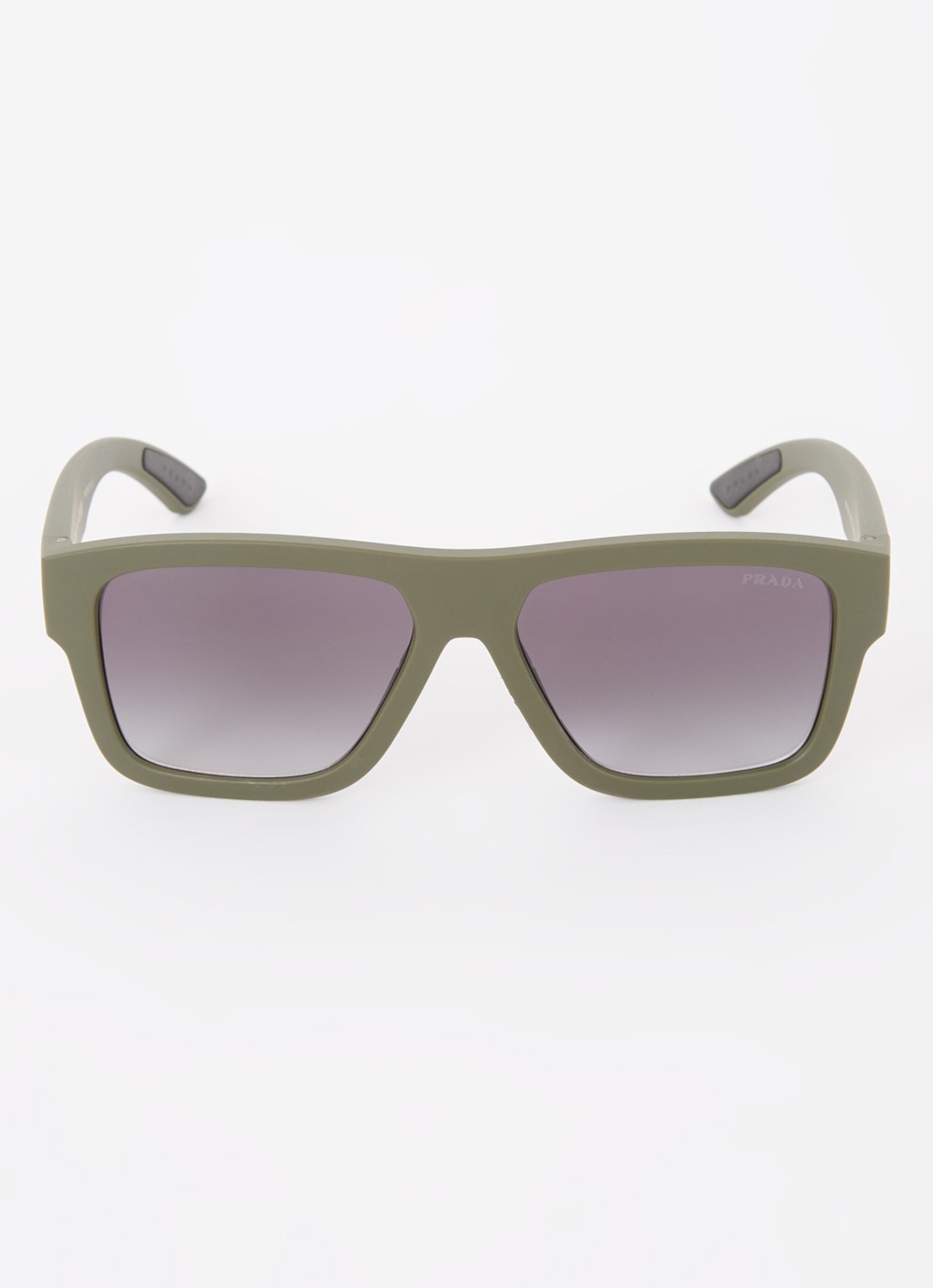 Prada Linea Rossa Retro zonnebril PS04ZS - detail 3 legergroen