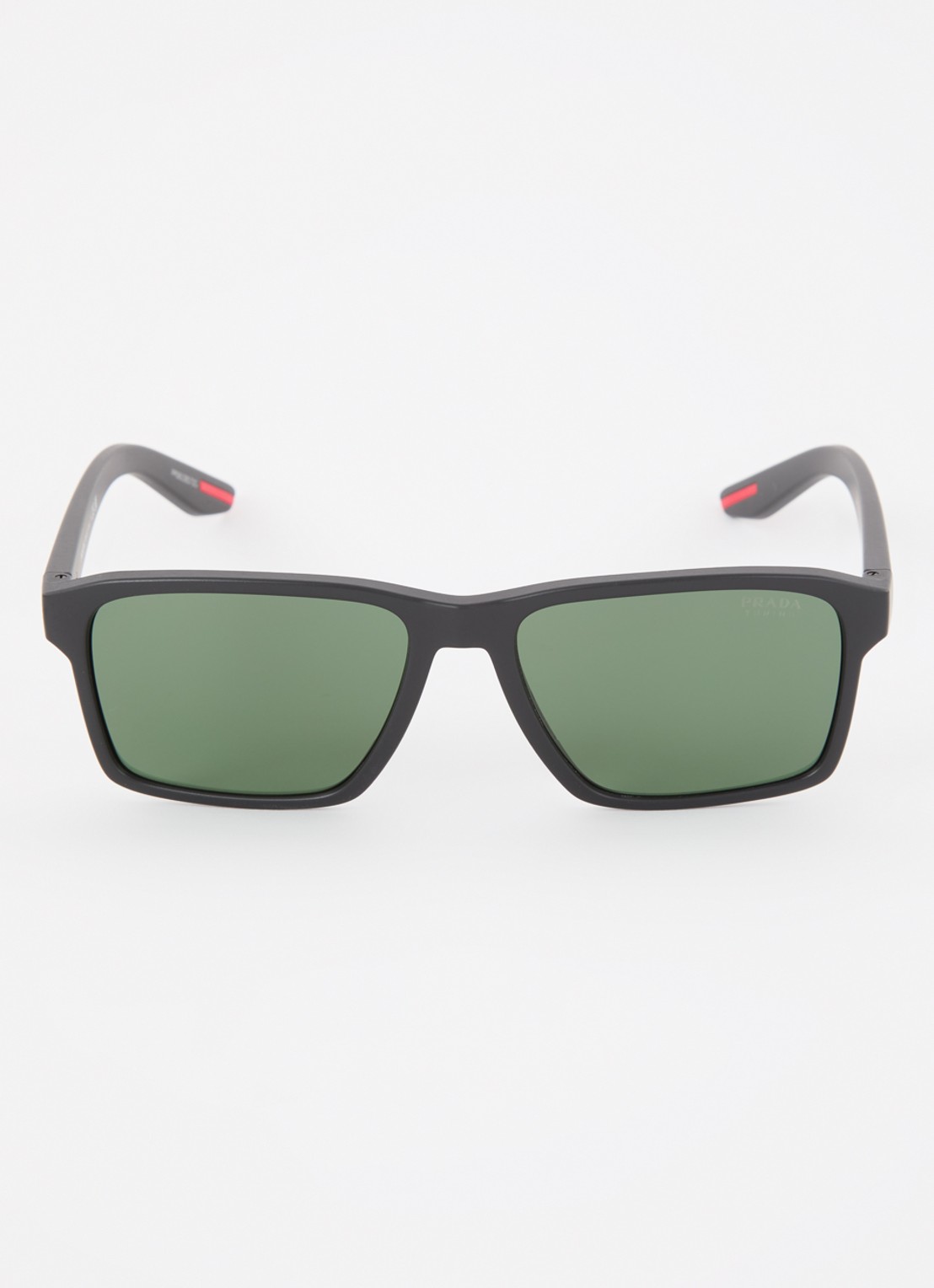 Prada Linea Rossa Retro zonnebril PS05YS - detail 3 antraciet