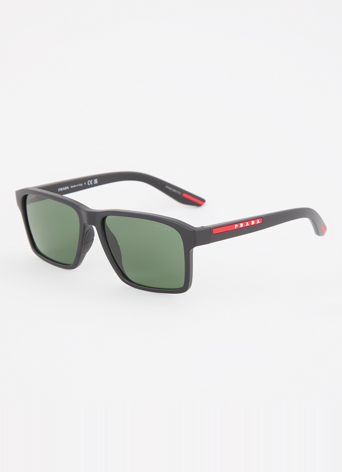 Prada Linea Rossa Retro zonnebril PS05YS - voorkant antraciet