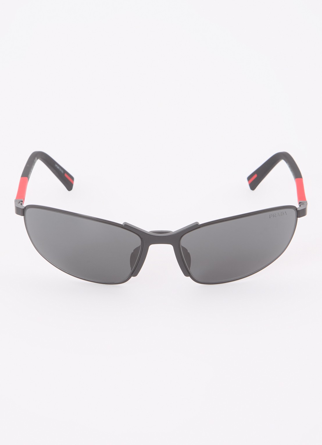 Prada Linea Rossa Retro zonnebril PS55ZS - detail 3 zwart