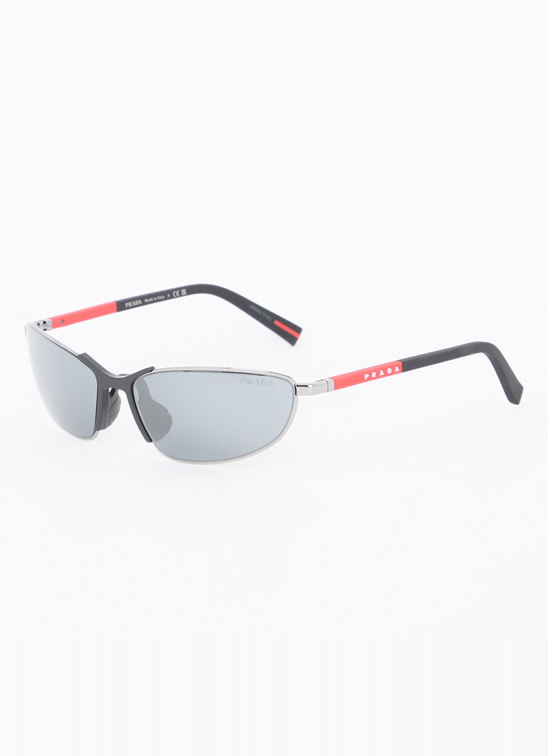 Prada Linea Rossa Retro zonnebril PS55ZS - voorkant 4 antraciet