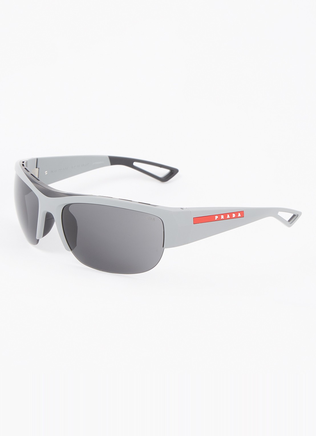 Prada Linea Rossa Retro zonnebril PSA01S - voorkant 4 grijs